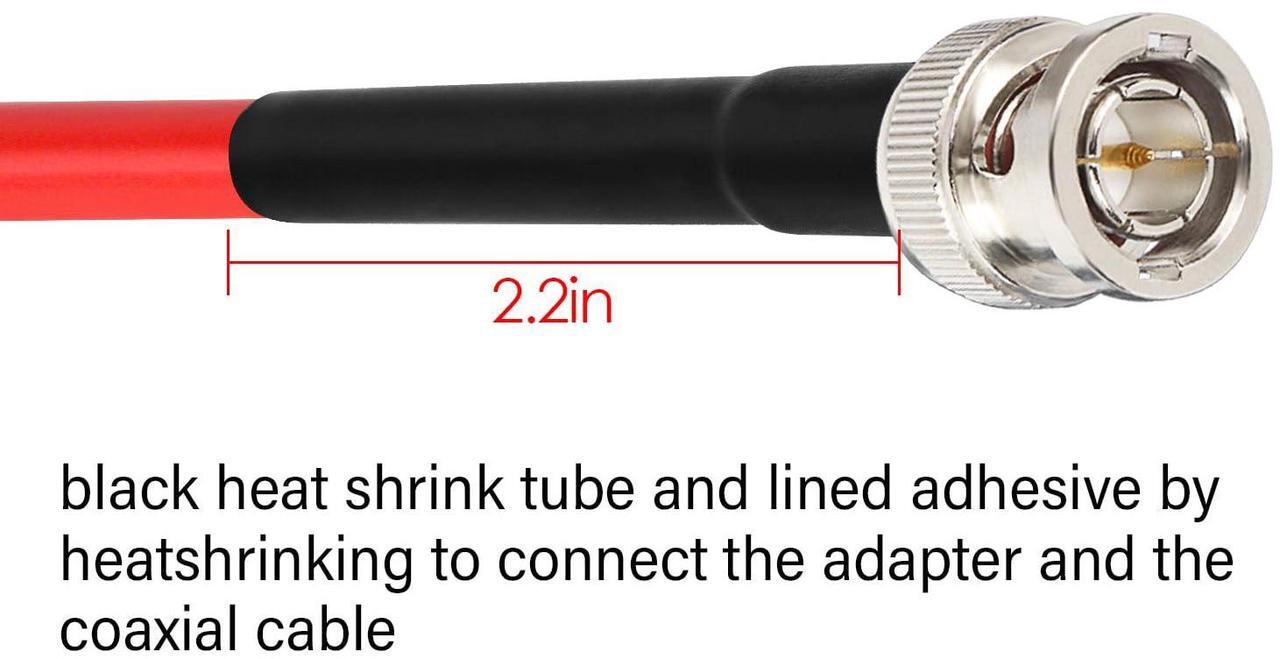 Alt view image 3 of 6 - Gadpiparty XRDS -RF SDI Cable 150FT, BNC Digital Video Cable 75 Ohm RG59 BNC Male Cables for 4K 1080P 3G/6G HD SDI Camera Monitor Recorder