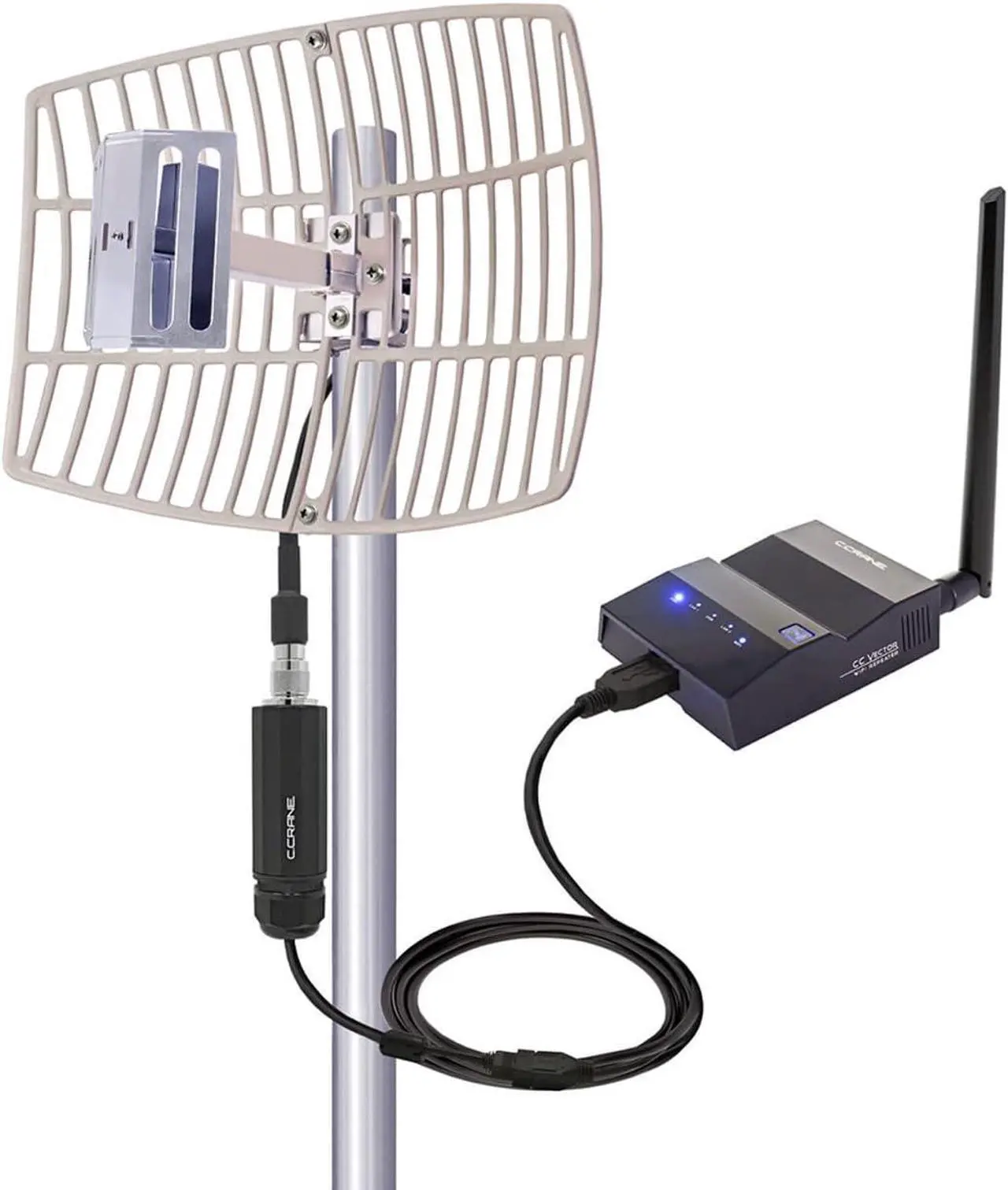 C Crane CC Vector WiFi Receiver System - Thumbnail 5
