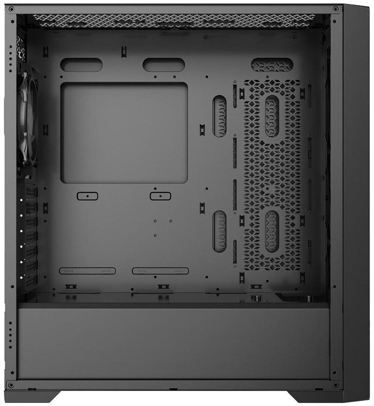 Alt view image 2 of 4 - Iceberg Titan M16 Plus Extended ATX (eATX) Full Tower Gaming PC Case Full-Side Tempered Glass Seven (7) Included aRGB Fans (Black)