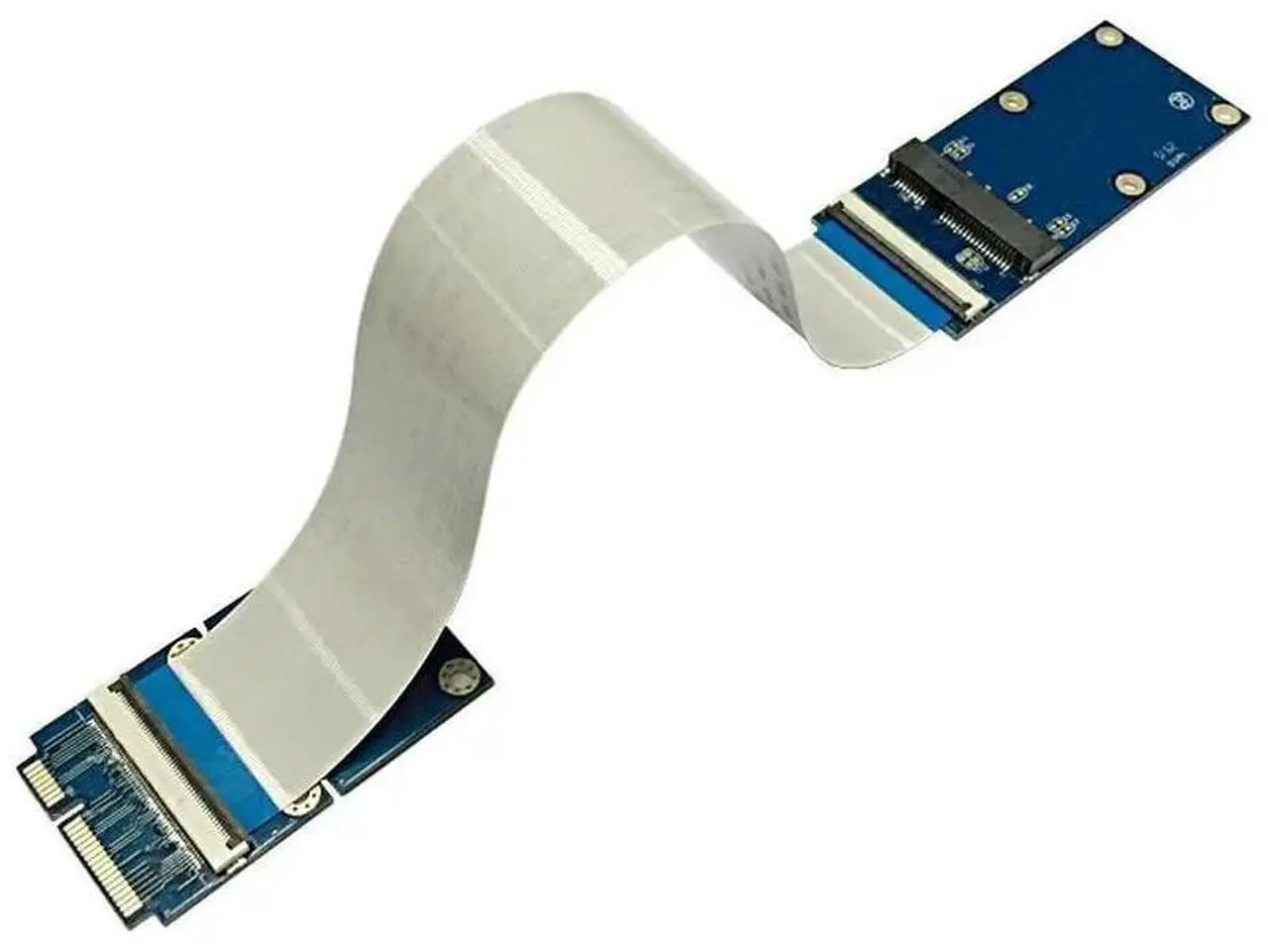 Main image of FOR Mini PCI-E/mSATA Flexible Extender Cable Wire with SIM 8Pin Card Slot/MiniCard Extender Bracket for WIFI / WWAN/WLAN module