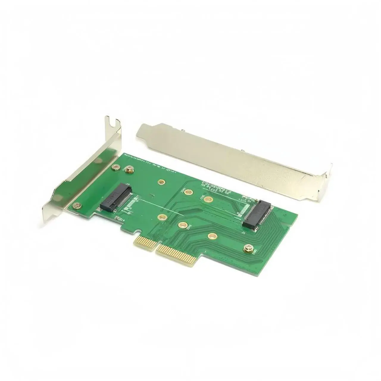 Main image of FOR M.2 NGFF PCIe 4 LANE SSD to PCIE 3.0 x4 NGFF to SATA Adapter for xp941 IT M6E With Low Profile Bracket