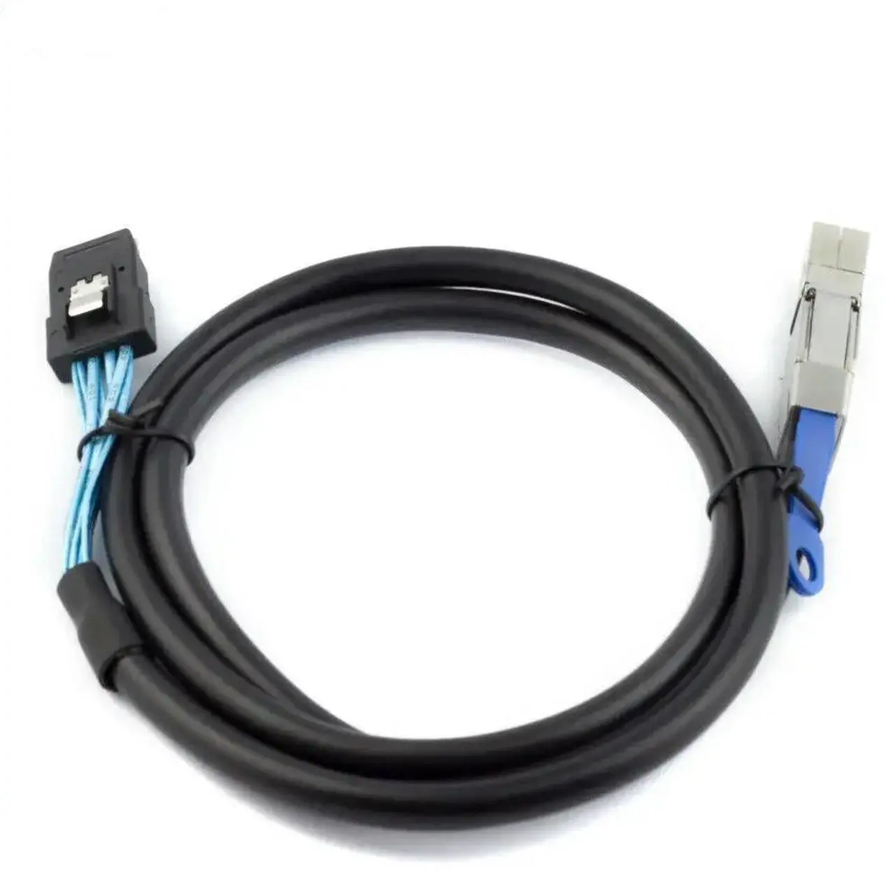 Main image of FOR Mini SAS HD SFF-8644 with IC to SAS HD SFF-8087 server overlay cable