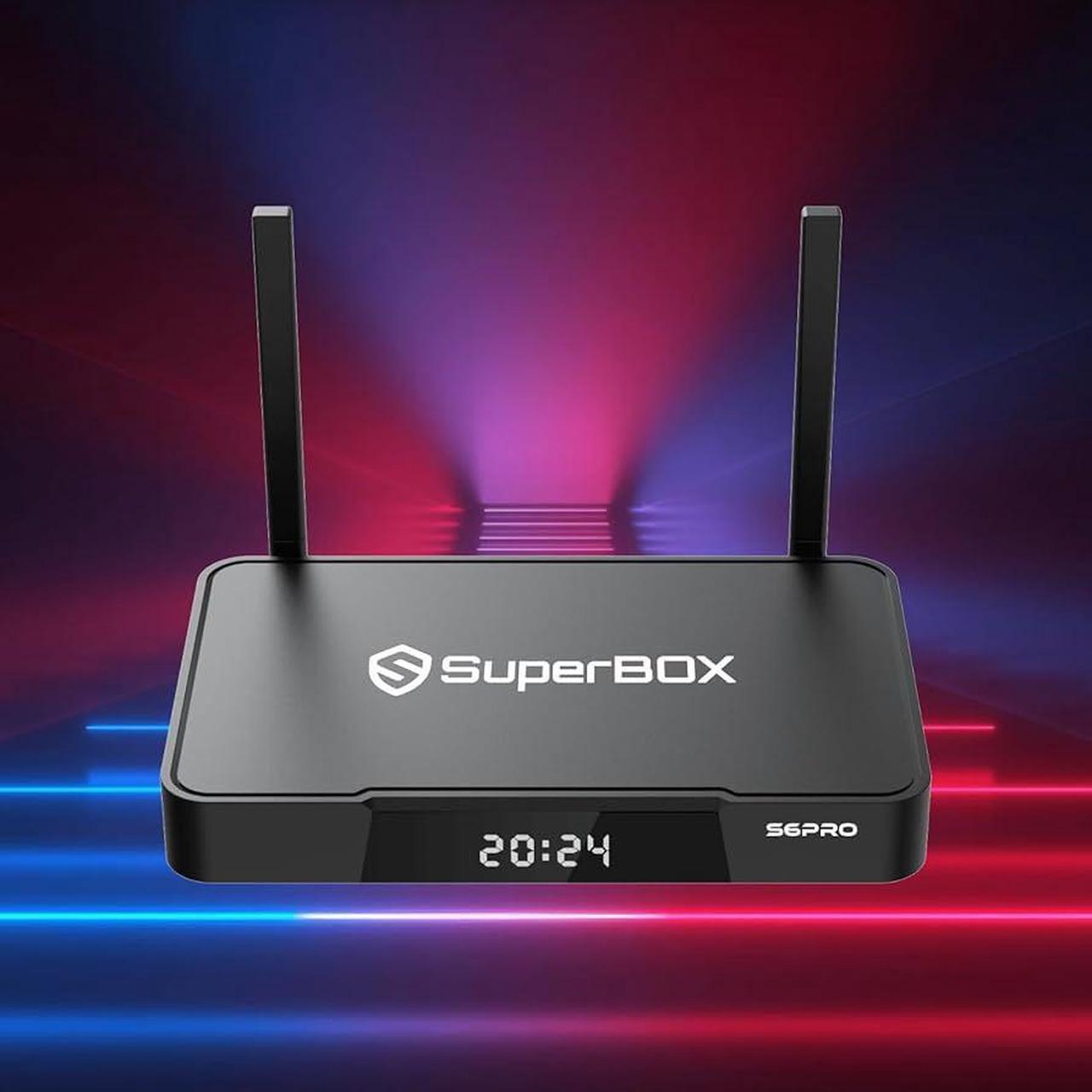 Main image of Superbox Premium Edition S6 Pro - Android 12, 4GB RAM, 32GB Storage, 6K Media Player with Voice Control, Timeshift Function, Parental Control, Smart Android TV Box