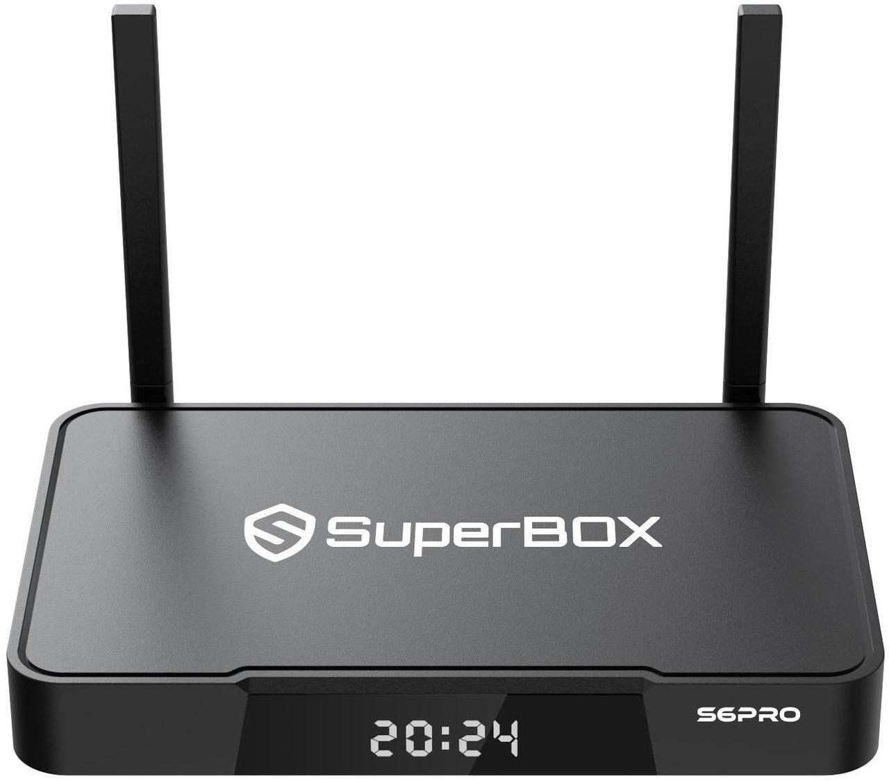 Alt view image 3 of 7 - Superbox Premium Edition S6 Pro - Android 12, 4GB RAM, 32GB Storage, 6K Media Player with Voice Control, Timeshift Function, Parental Control, Smart Android TV Box