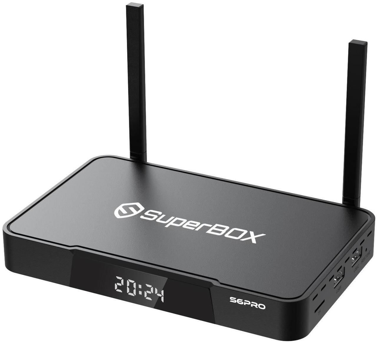 Alt view image 4 of 7 - Superbox Premium Edition S6 Pro - Android 12, 4GB RAM, 32GB Storage, 6K Media Player with Voice Control, Timeshift Function, Parental Control, Smart Android TV Box