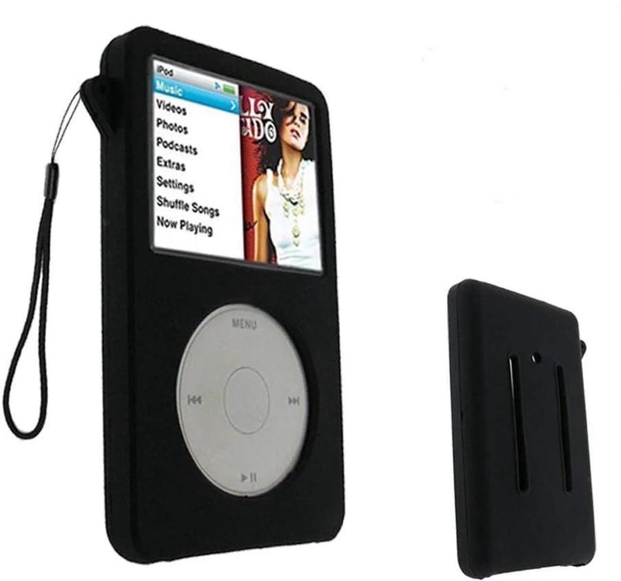 Alt view image 4 of 6 - DIXSG Silicone Skin Case Cover for iPod Classic 6th 7th 80GB, 120GB Thin 160GB and iPod Video 5th 30gb Black