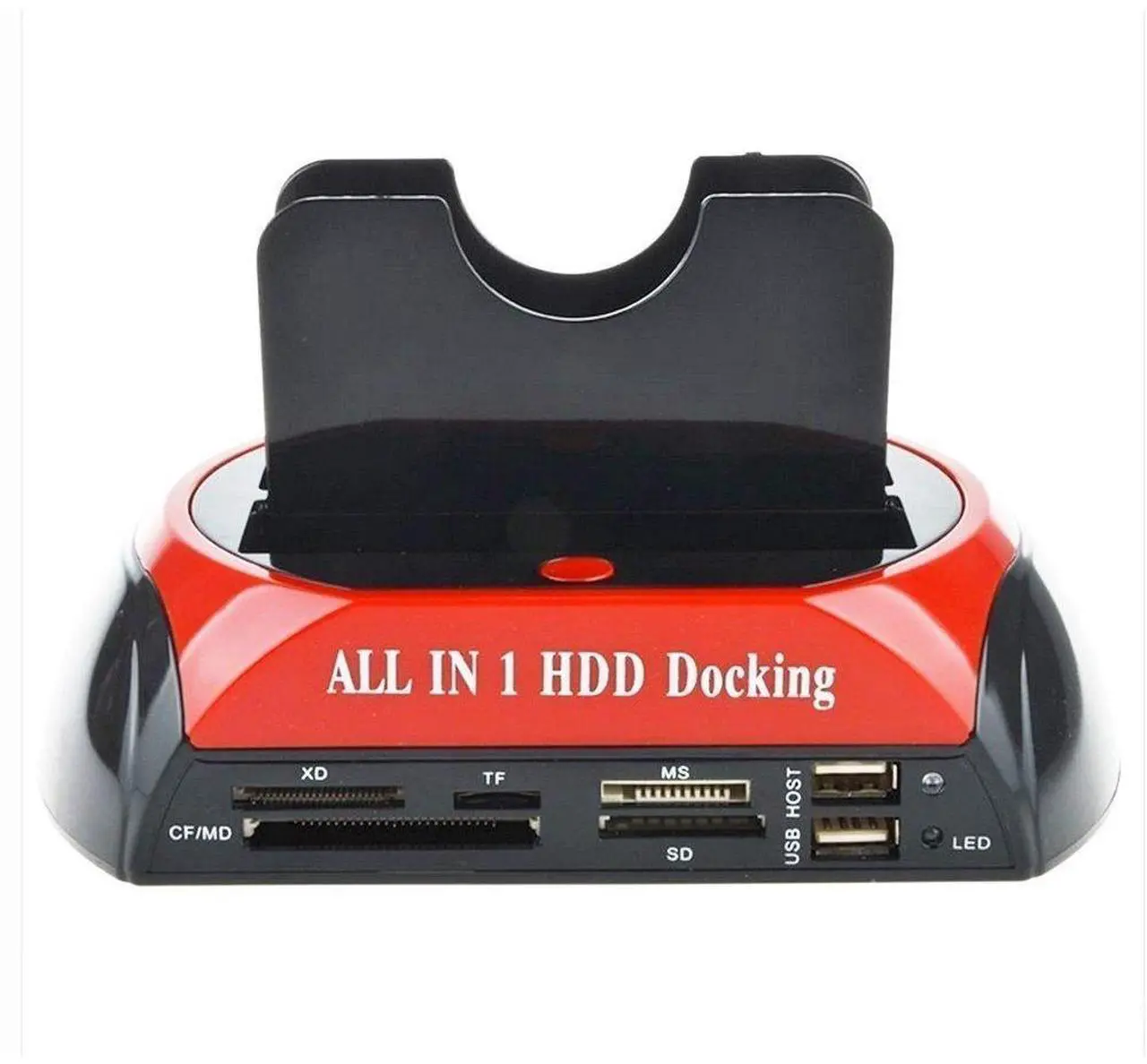 Main image of DIXSG All in 1 HDD Docking,2.5''/3.5'' SATA Multi-Function HDD Docking Station SATA Hard Disk Base USB HUB Reader