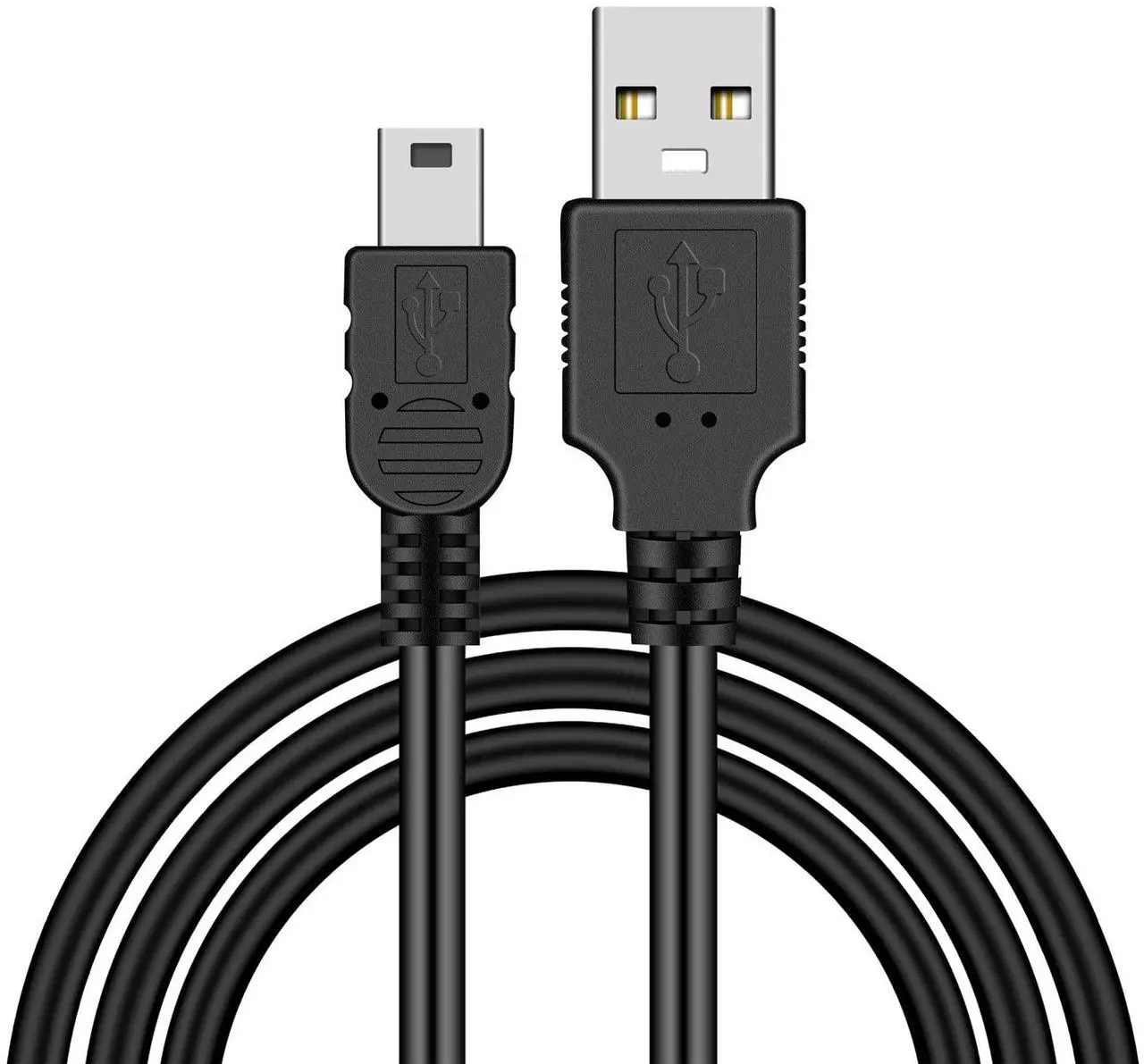 Main image of DIXSG 5Ft USB Charger Charging Cable Cord Compatible TI-84 Plus CE Graphing Calculators, TI-Nspire CX/CX CAS, TI84 Plus CE Color/C Silver Calculators