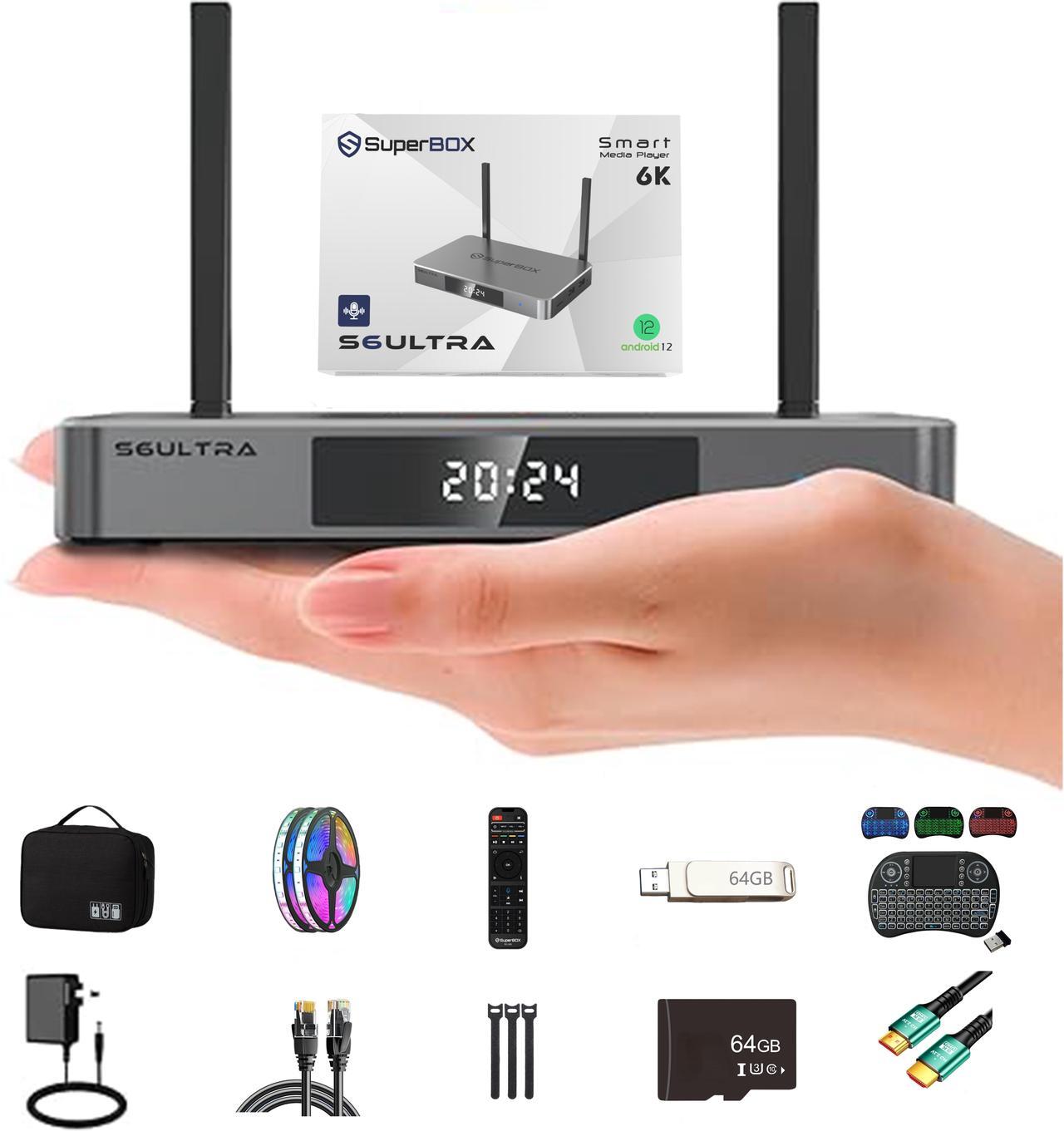 SuperBox S6 ULTRA Media Player