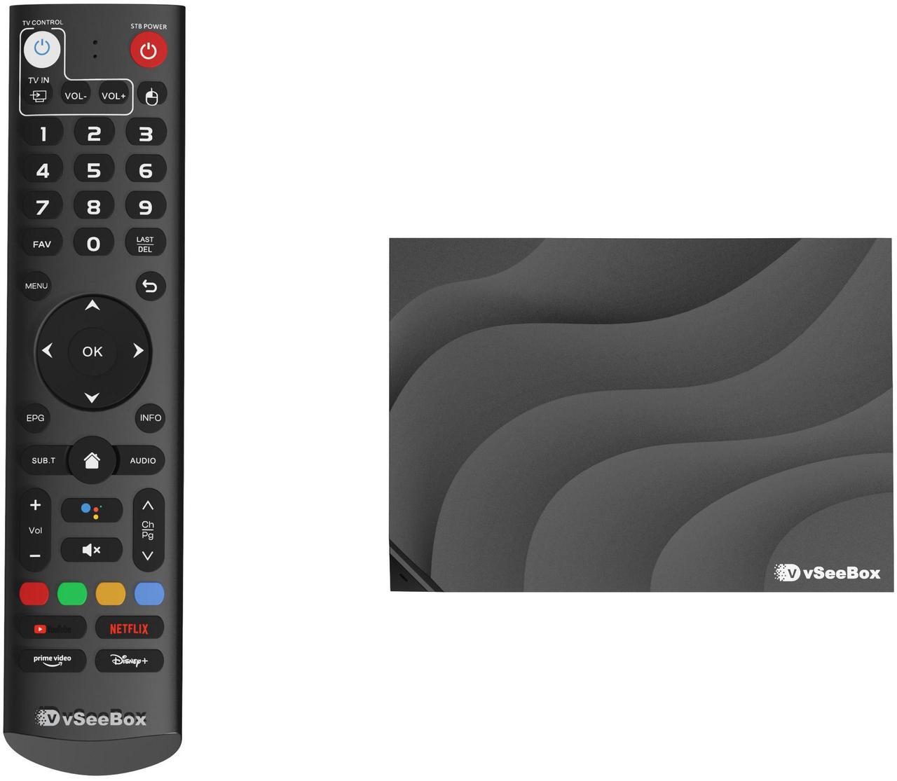 Alt view image 5 of 6 - VseeBOX V3 Plus Version Voice Control, 8K HDMI&Ethernet Cable, Android 11, 4GB RAM, 64GB Storage , (Easy Setup, Lifetime Tech Support)