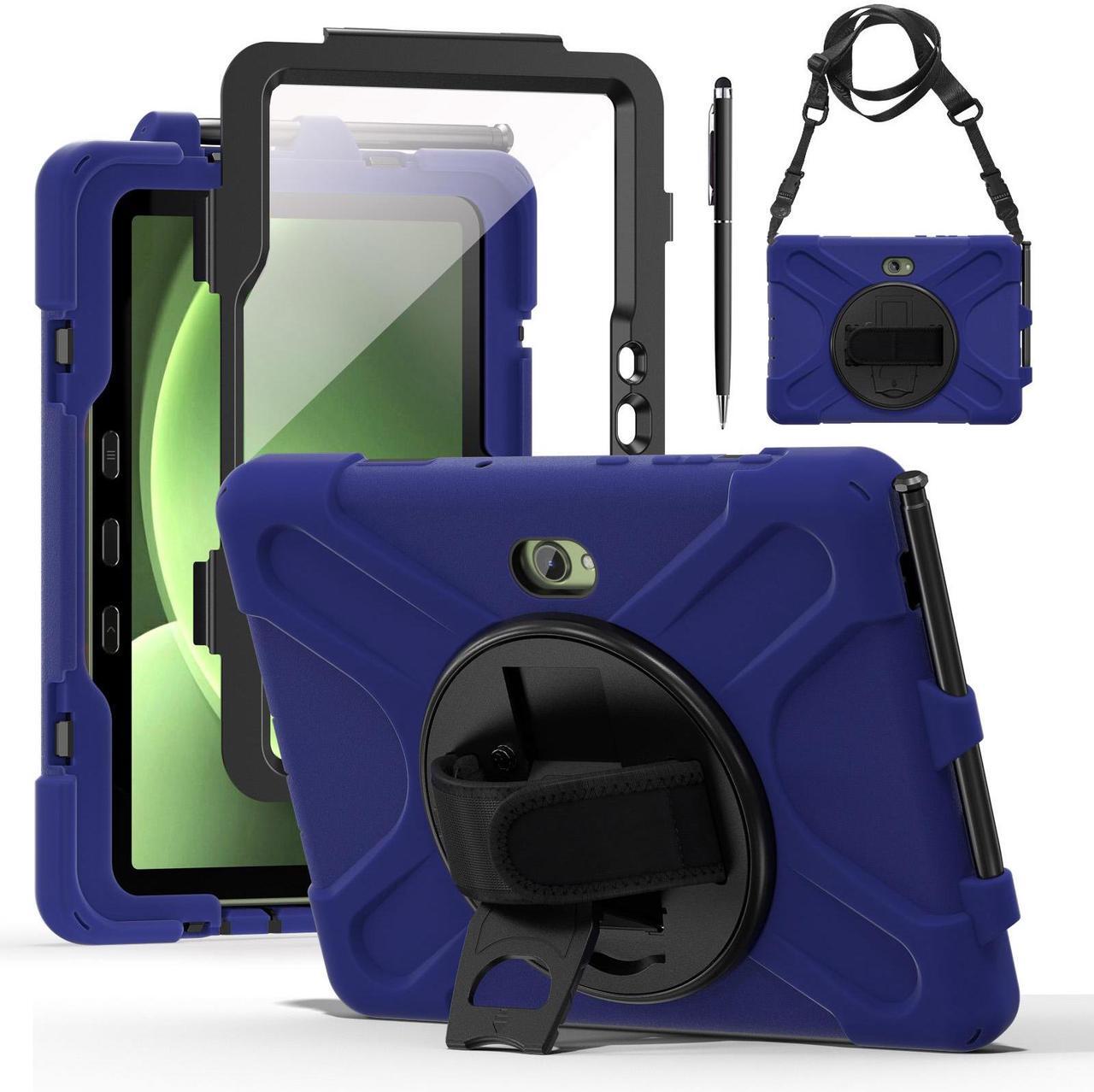 Main image of WERLEO Case for Samsung Galaxy Tab Active 5 Pro 2025 / Active 4 Pro 2022 / Active Pro 2019 10.1" Shockproof Drop Protection Cover with Screen Protector Pencil Holder Stand Shoulder Strap Stylus Pen