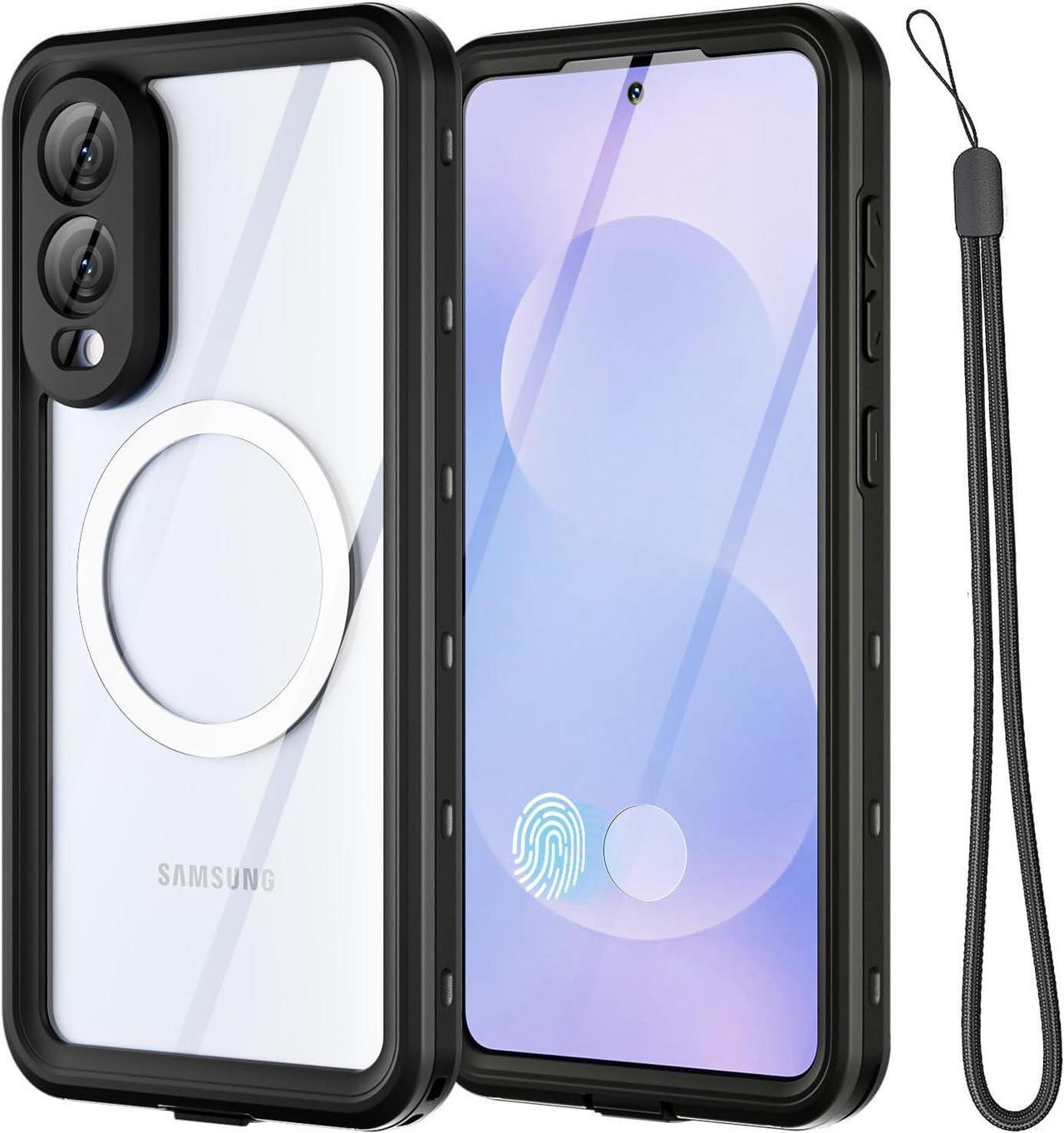 Main image of WERLEO for Samsung Galaxy S25 Edge 6.7 inch Case Waterproof, Clear Water Proof Shockproof Snowproof Dustproof Full Body Rugged Transparent Underwater Phone Case with Lanyard Built-in Screen Protector
