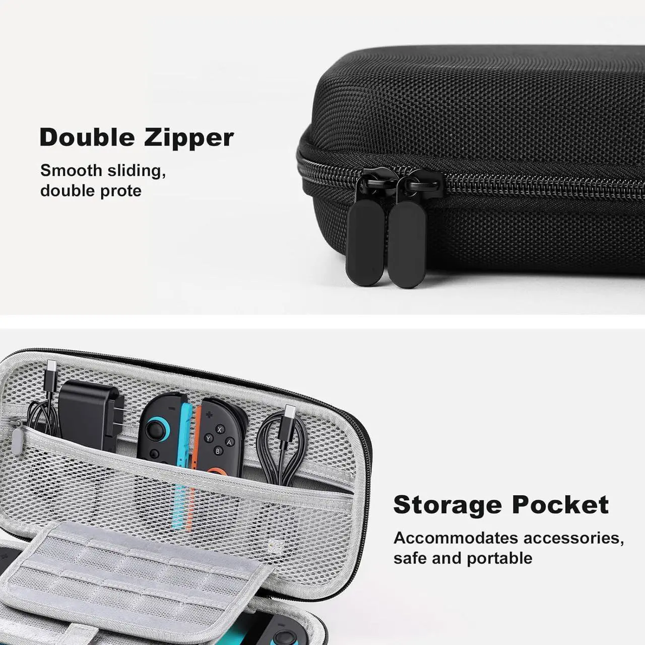 Alt view image 6 of 6 - WERLEO Accessories Bundle for Nintendo Switch 2 (2025), Gift Kit with Carrying Case, Dockable Protective Cover, HD Screen Protector, Silicone Anti-Slip Joy-Con Skins & More for Switch New Gen 2025