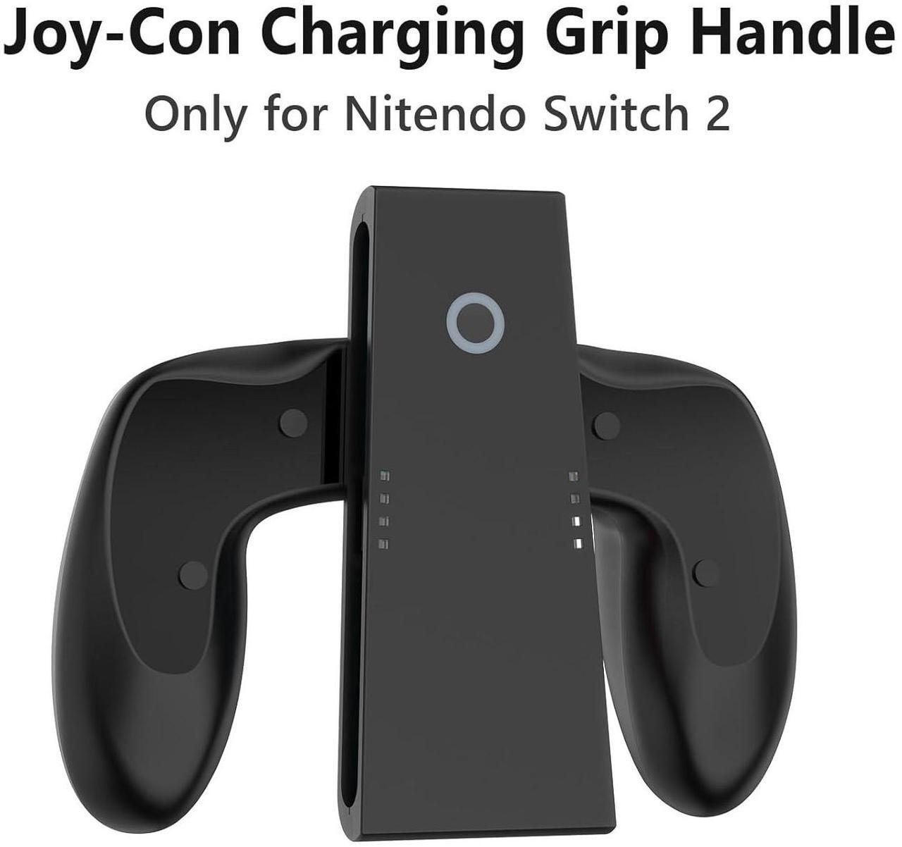 Alt view image 2 of 7 - WERLEO Joycon Charger Grip for Nintendo Switch 2 Accessories, Switch 2 Joy Con Controller Comfort Charging Grips with LED Indicator,Play While Charging