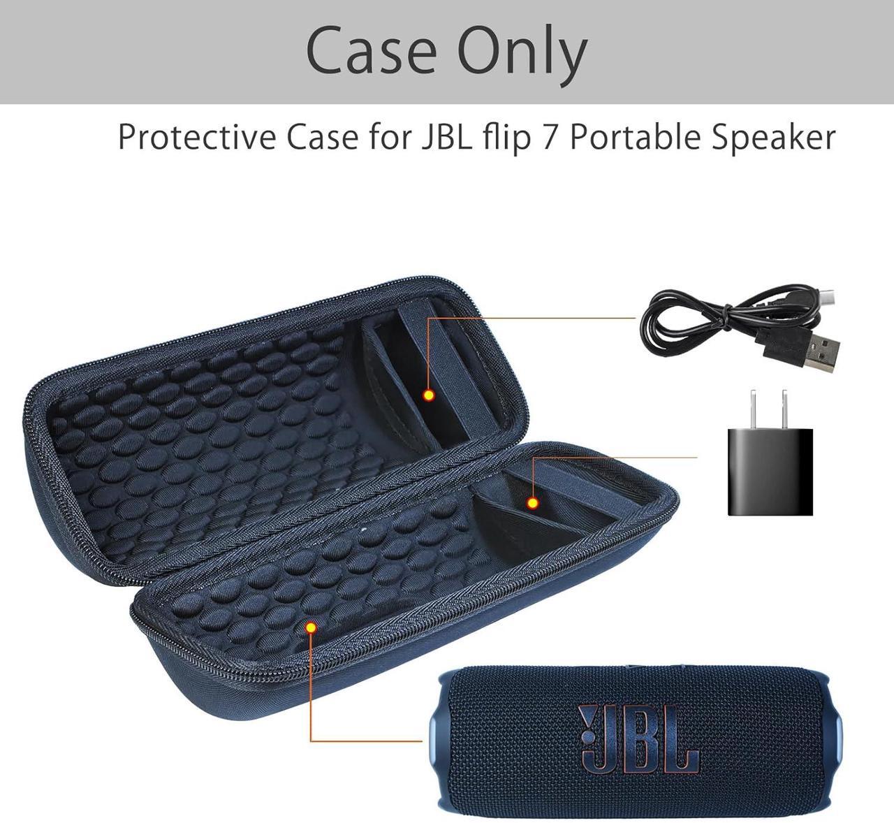 Alt view image 4 of 7 - WERLEO Case Compatible with JBL Flip 7 / Flip 6 / Flip 5 Portable Bluetooth Speaker, Case Only
