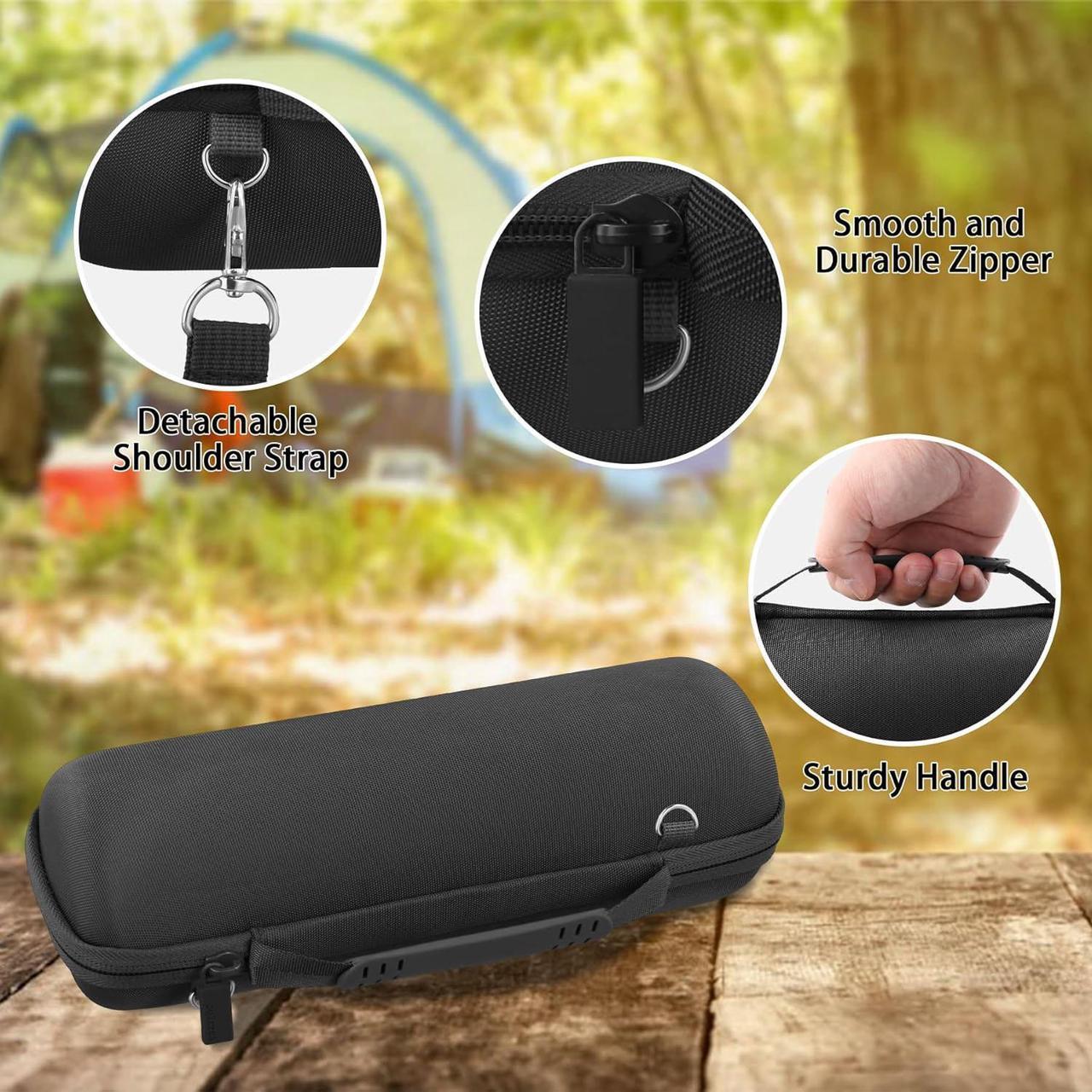 Alt view image 6 of 7 - WERLEO Hard Travel Case Replacement for JBL Flip 7 Flip 6 FLIP 5 Waterproof Portable Bluetooth Speaker