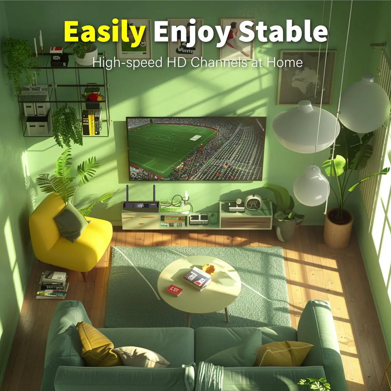 Alt view image 4 of 7 - Besttop S5Pro 2025 SuperBox for Smart TV, Wireless Voice Remote Included, 1000M Ethernet Port Fast Speed S5pro Super Box with Voice Remote, 4GB RAM+32GB Storage Easy Setup Guide by Seller