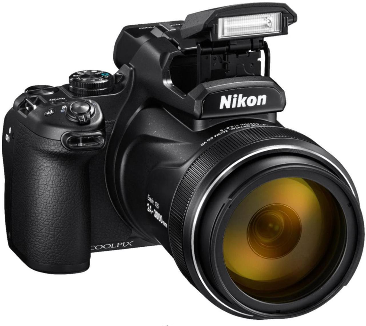 Alt view image 2 of 8 - Nikon COOLPIX P1000 Digital Camera 16MP 125x Optical Zoom & Build in Wi-Fi Bundle - (Intl Model)