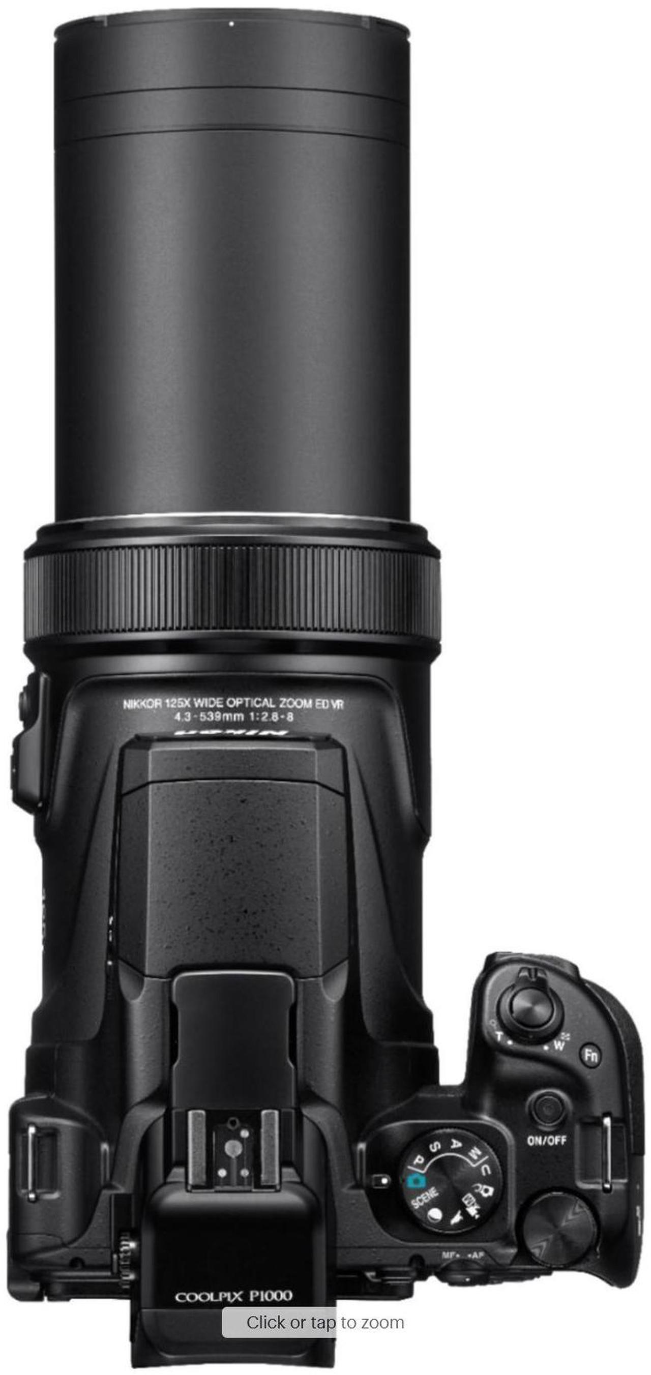 Alt view image 7 of 8 - Nikon COOLPIX P1000 Digital Camera 16MP 125x Optical Zoom & Build in Wi-Fi Bundle - (Intl Model)