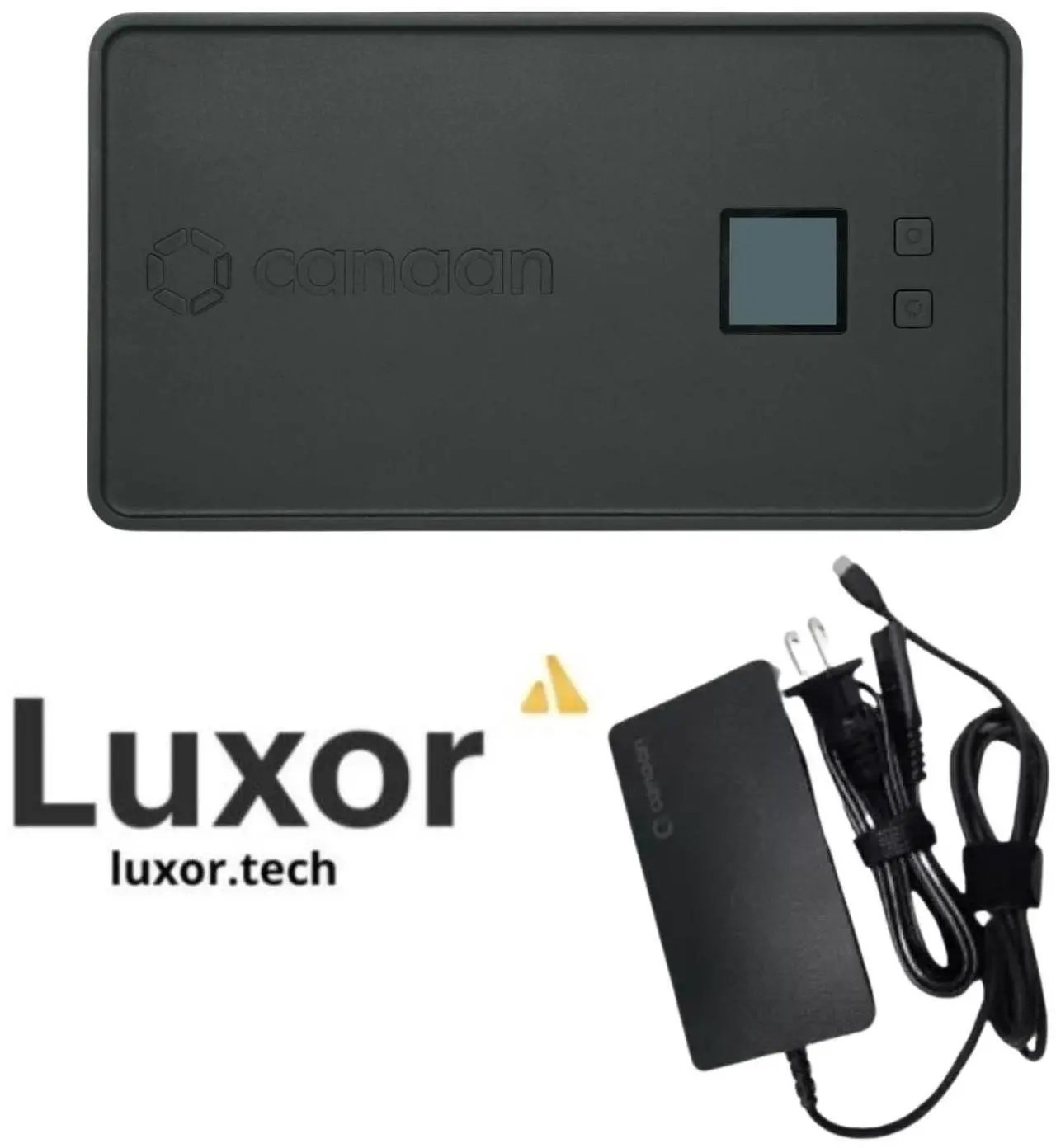 Main image of Avalon Canaan Nano 3 (3.2TH) Bitcoin Miner PSU- New - US Seller Black