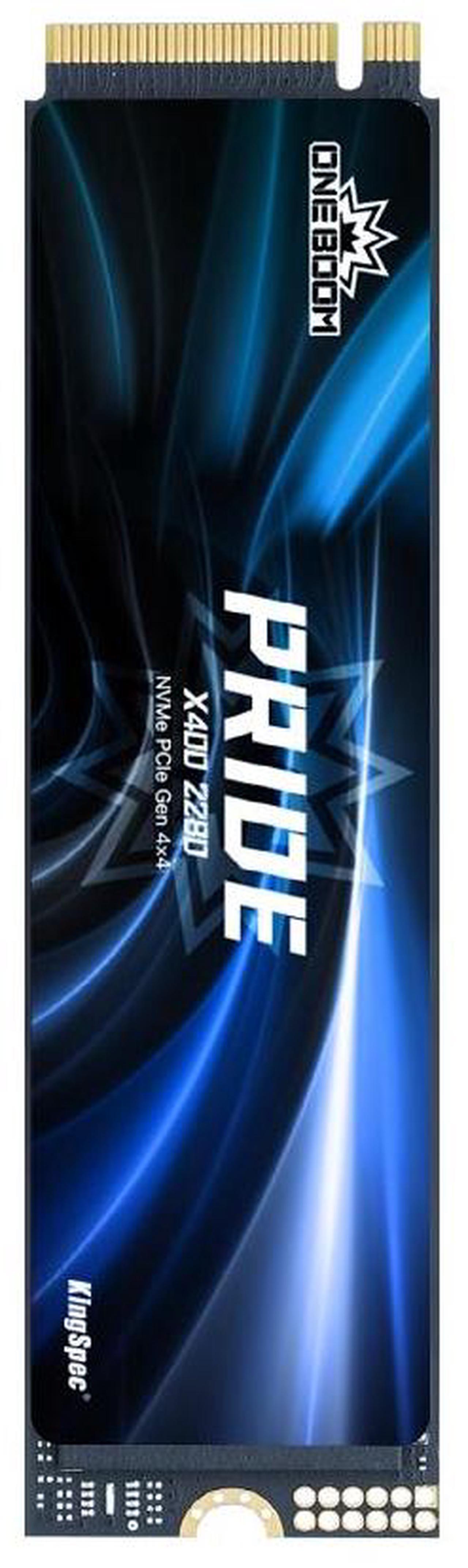 Alt view image 5 of 6 - ONEBOOM X400 2280 1TB M.2 NVMe PCIe 4.0 Gaming SSD, Speed Up to 7400MB/s, 3D NAND TLC, Internal Solid State Disk Compatible for PS5, M.2 2280 with Heatsink 1TB