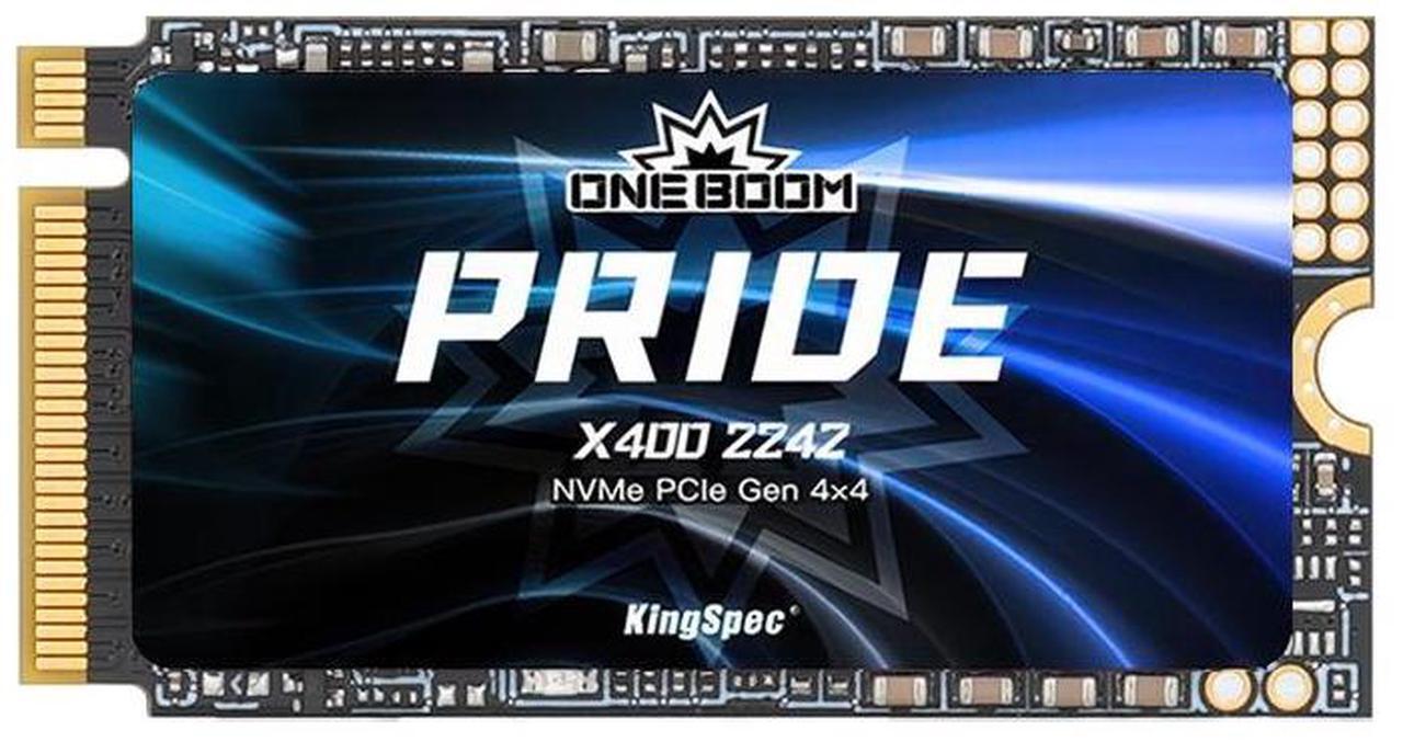 Main image of ONEBOOM X400 2242 2TB M.2 NVMe PCIe 4.0 Gaming SSD, Speed Up to 7200MB/s, 3D NAND TLC, Internal Solid State Disk, M.2 2242 with Heatsink 2TB
