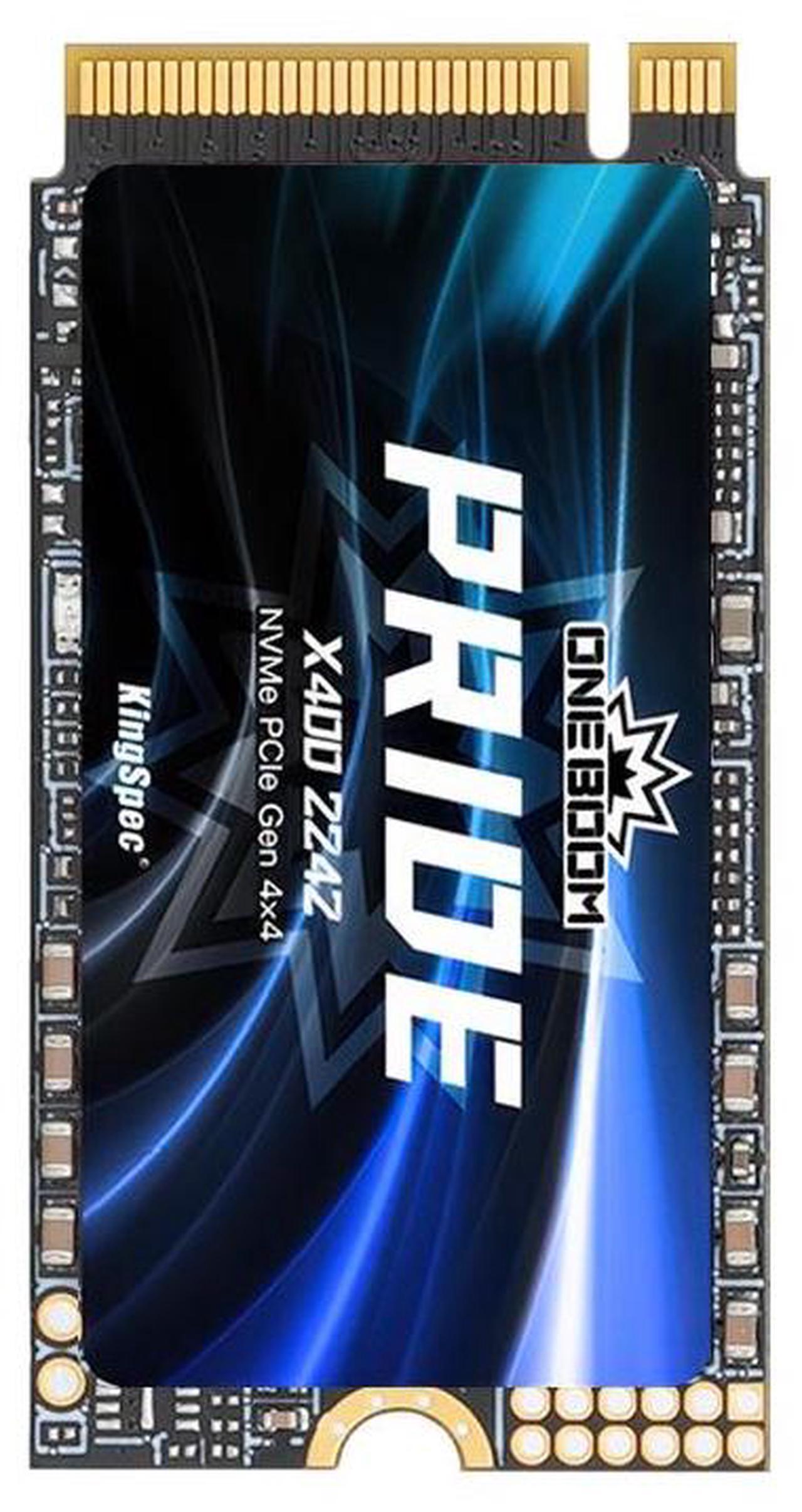 Alt view image 5 of 7 - ONEBOOM X400 2242 2TB M.2 NVMe PCIe 4.0 Gaming SSD, Speed Up to 7200MB/s, 3D NAND TLC, Internal Solid State Disk, M.2 2242 with Heatsink 2TB