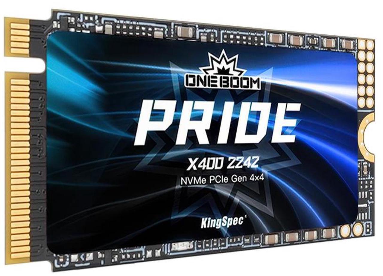Alt view image 7 of 7 - ONEBOOM X400 2242 2TB M.2 NVMe PCIe 4.0 Gaming SSD, Speed Up to 7200MB/s, 3D NAND TLC, Internal Solid State Disk, M.2 2242 with Heatsink 2TB