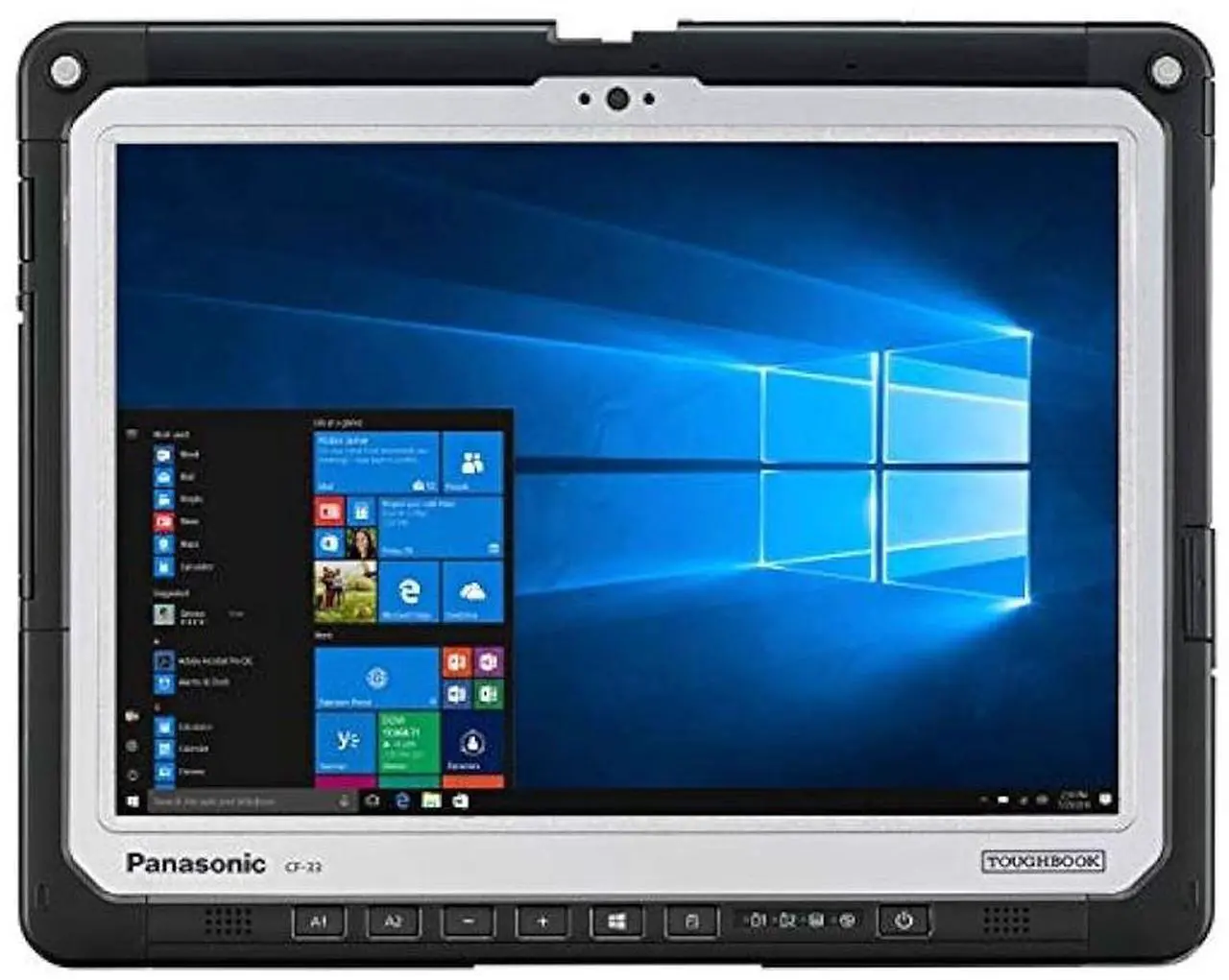 Alt view image 3 of 7 - Restored Panasonic Toughbook CF-33, 2-in-1 Fully Rugged 12" Touchscreen Tablet, 8GB RAM, 256GB SSD, Windows 10 Pro - Tablet only and charger ,NO stylus
Scratches and Dents