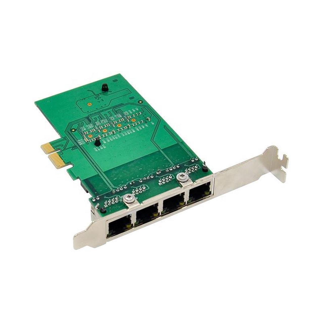 Alt view image 4 of 4 - Four-port Gigabit network card,PclEXl interface server network card, aggregation software router,PClEnetwork card,RTL8111F