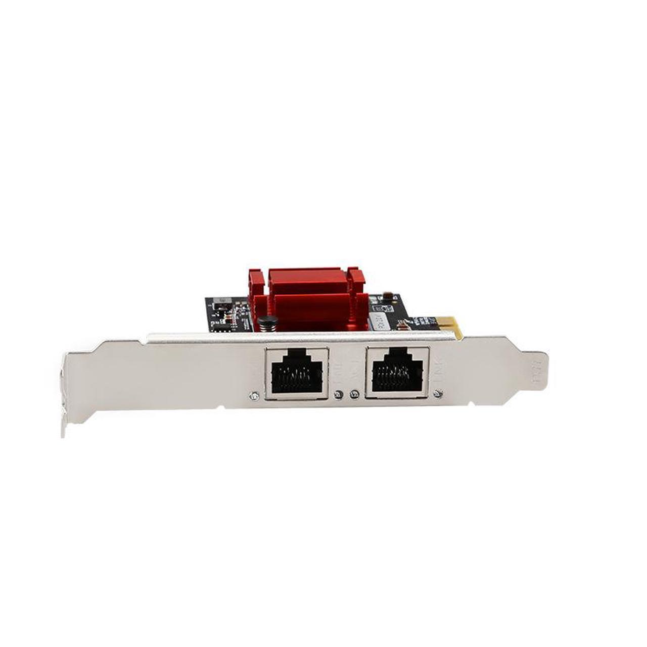 Alt view image 2 of 5 - 82576 network card, ElG42ET server, ROs software router, PclE aggregation, dual-port gigabit network card