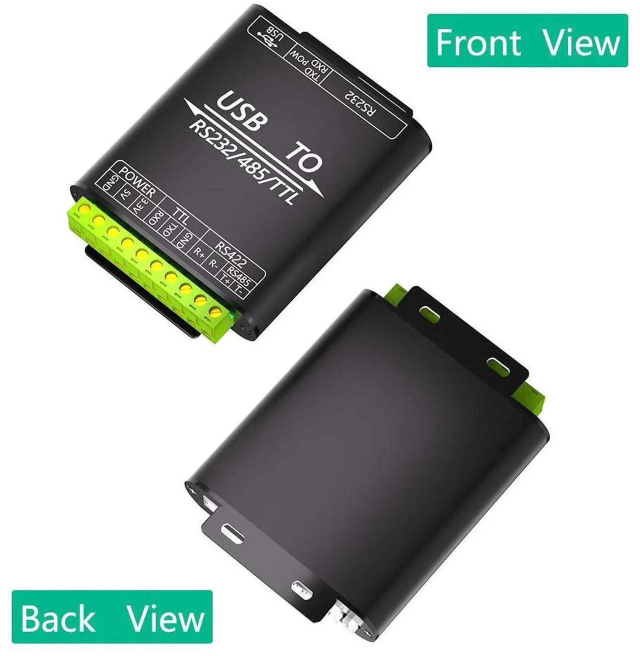 Alt view image 4 of 5 - USB to RS232/485/422 TTL Interface Converter- Industrial Grade -lsolation Type CP2102 Chip