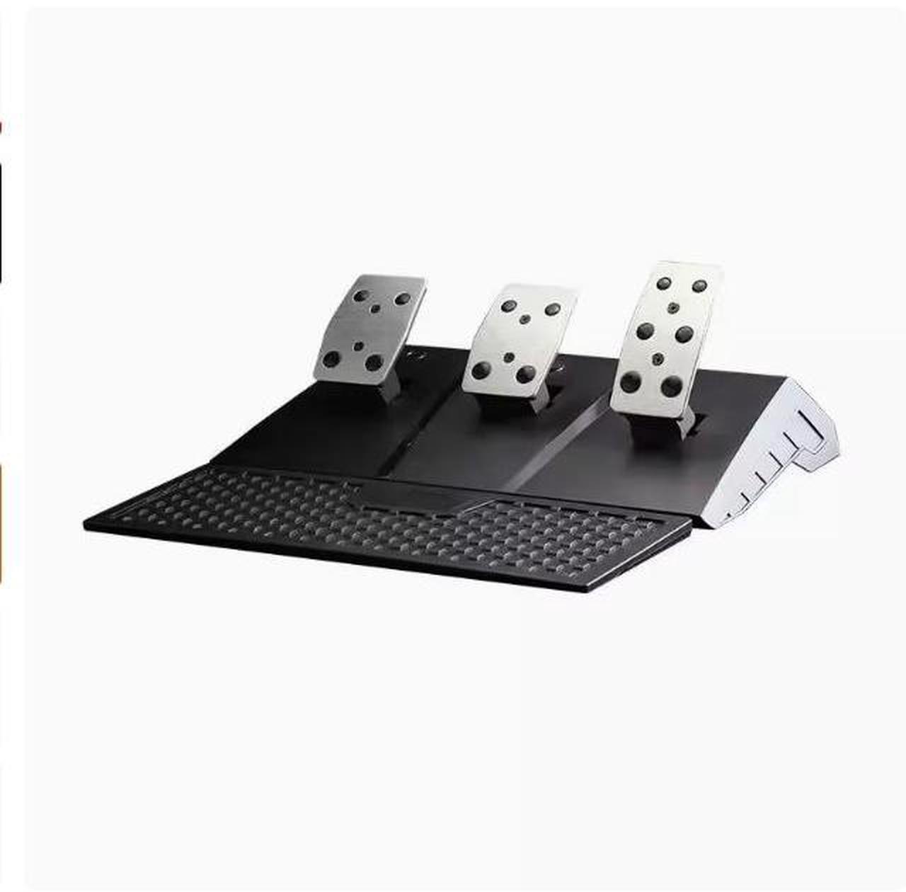 Alt view image 3 of 4 - MAD CATZ American Motors M.2.X PRO racing simulation game steering wheel automatic reset foot pedal programmable buttons