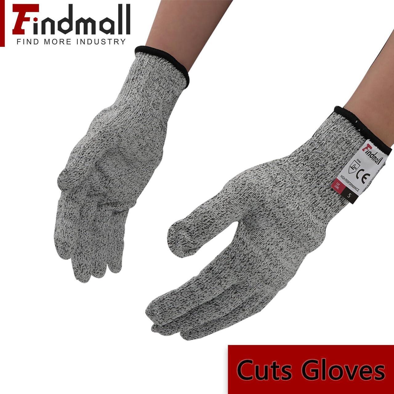Alt view image 5 of 7 - findmall Work Gloves to Avoid Cutting Comfortable Gloves Avoid Cutting Kitchen Gloves Fit for Cutting Food Medium 2 Pairs