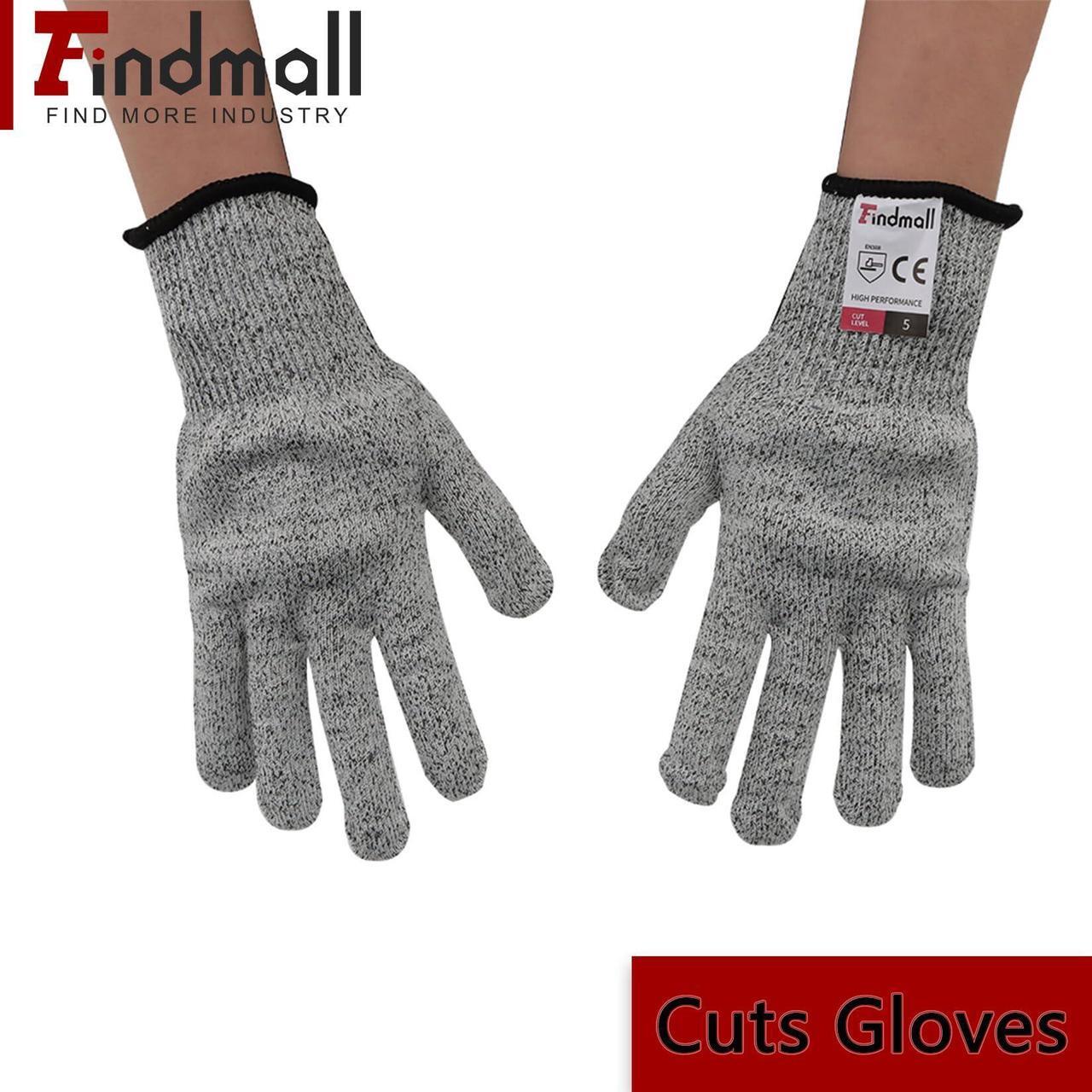 Alt view image 6 of 7 - findmall Work Gloves to Avoid Cutting Comfortable Gloves Avoid Cutting Kitchen Gloves Fit for Cutting Food Medium 2 Pairs