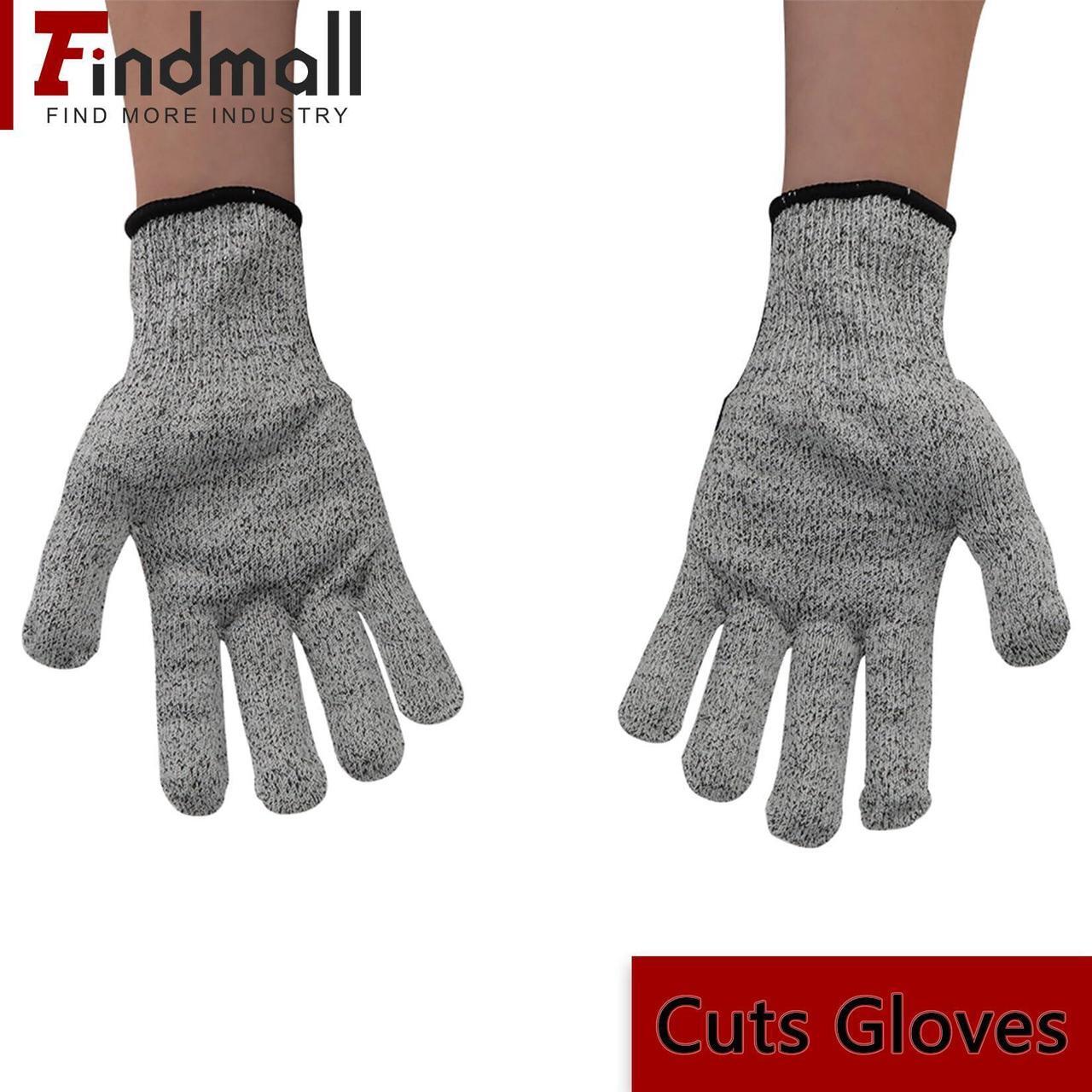 Alt view image 7 of 7 - findmall Work Gloves to Avoid Cutting Comfortable Gloves Avoid Cutting Kitchen Gloves Fit for Cutting Food Medium 2 Pairs