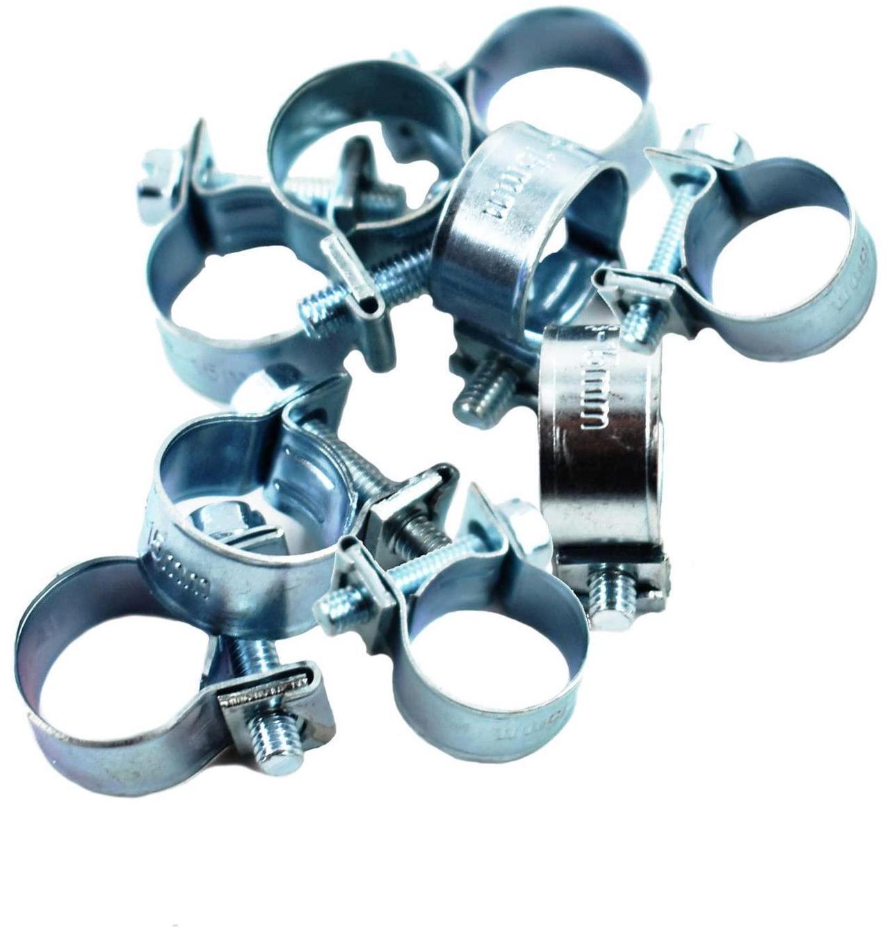 Main image of findmall 10PCS 5/16 Inch (13-15 mm) Injection Hose CLAMP/AUTO Fuel Clamps