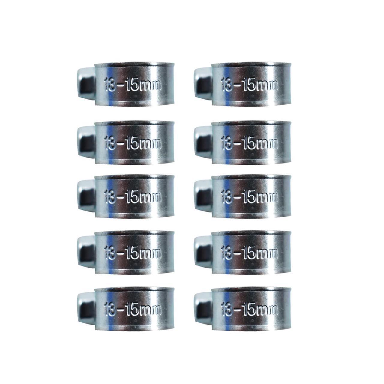 Alt view image 2 of 5 - findmall 10PCS 5/16 Inch (13-15 mm) Injection Hose CLAMP/AUTO Fuel Clamps