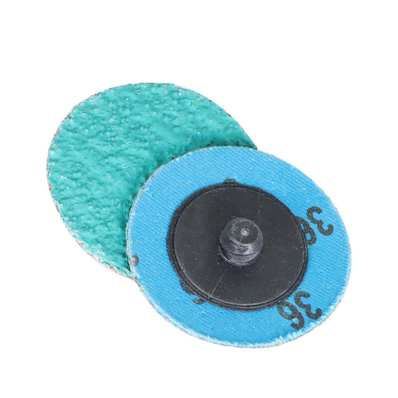 Alt view image 3 of 6 - findmall 25Pcs 2 Inch 36 Grit Zirconia Quick Change Sanding Discs