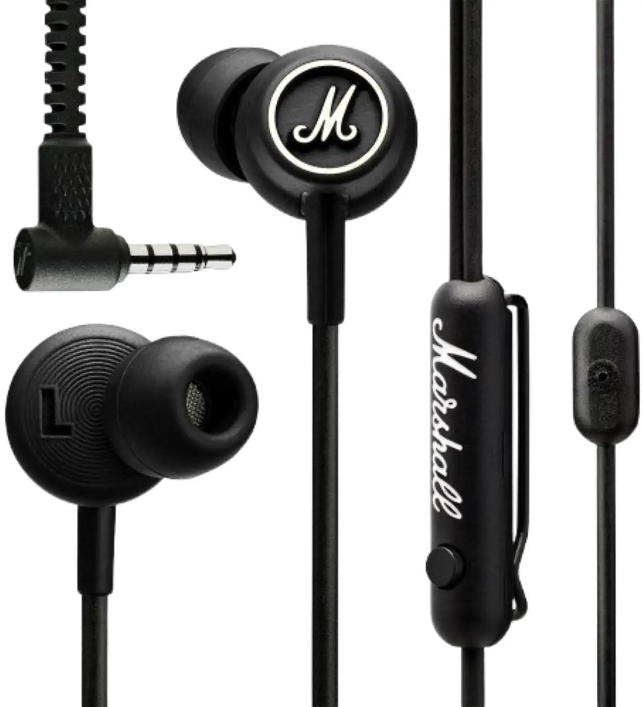 Main image of Marshall Mode in-Ear Headphones, Black & White