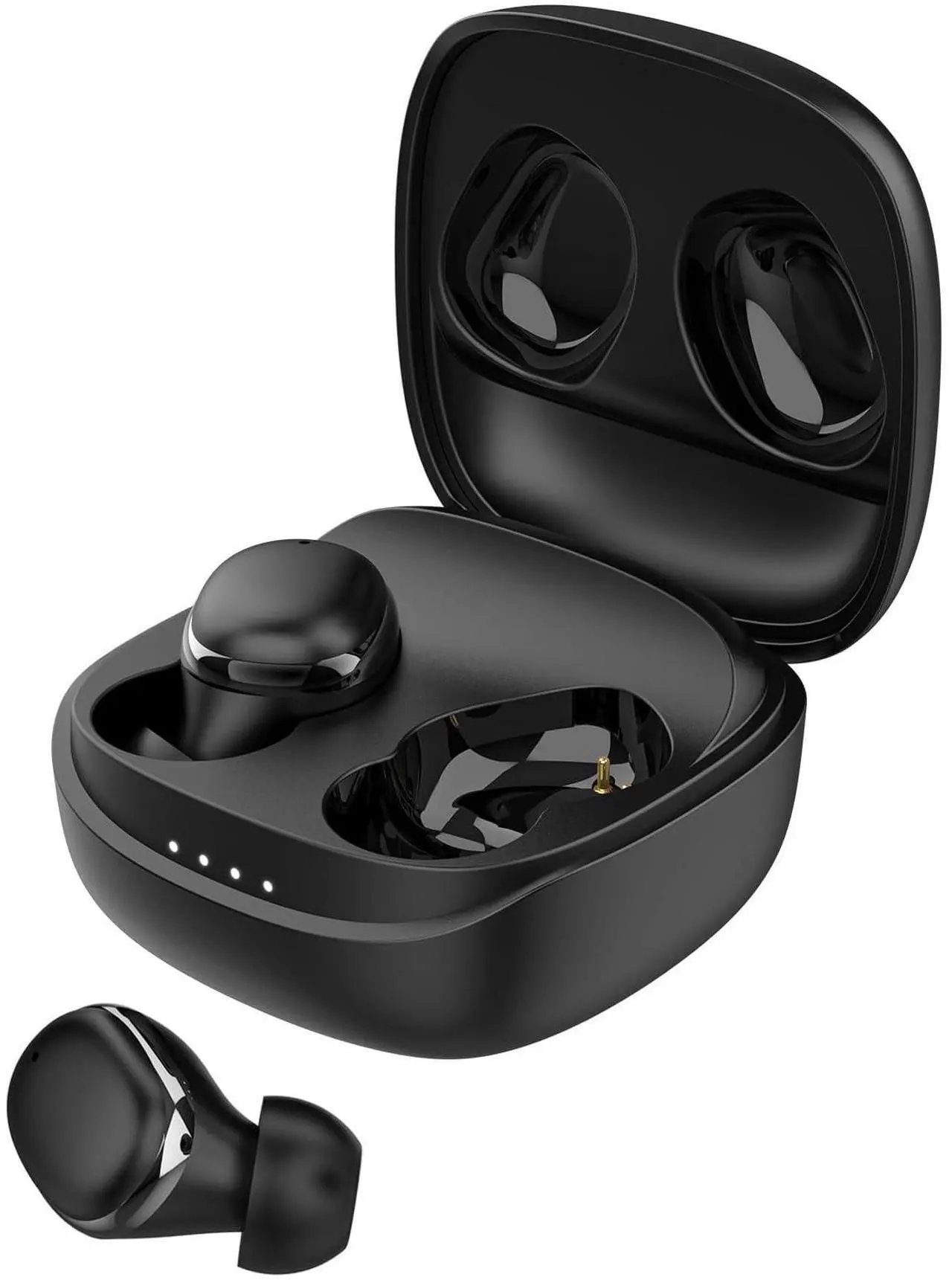 Alt view image 4 of 5 - TOTULIFE Fame Series TWS Wireless Earphones - White, Wireless Earbuds, Smartwatch and Smartphone Compatible, Premium Sound System, Built-in Microphone, Long Distance Connection