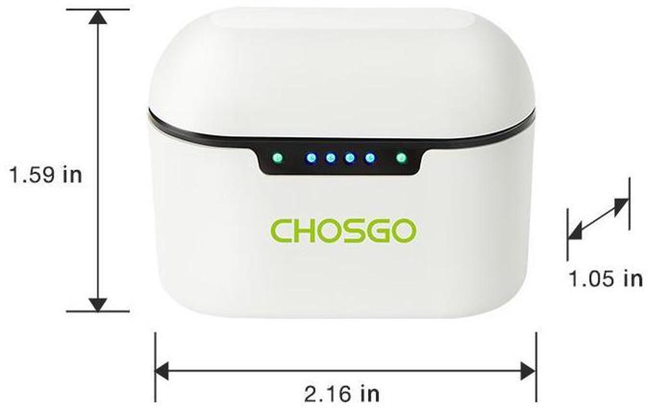 Alt view image 6 of 7 - Chosgo K23 Bluetooth Hearing Aids for Seniors with Music Streaming & Phone calls(Beige)