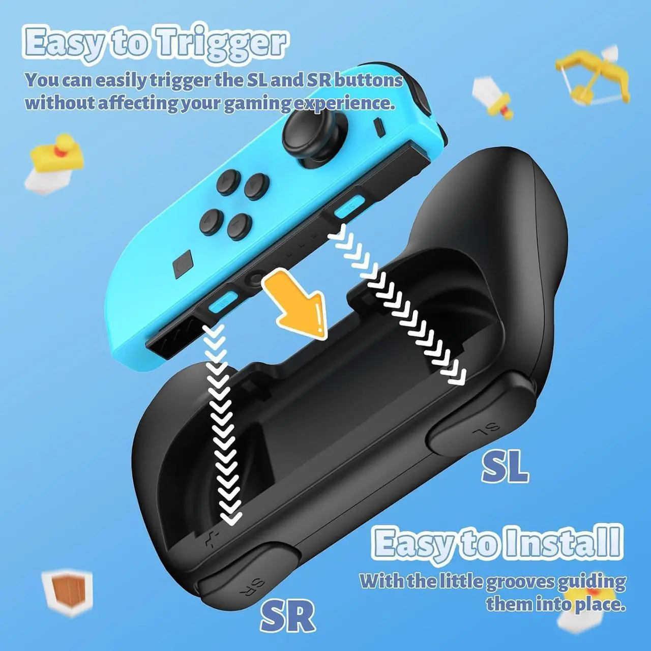 FASTSNAIL Joy-Con Grip - Thumbnail 4