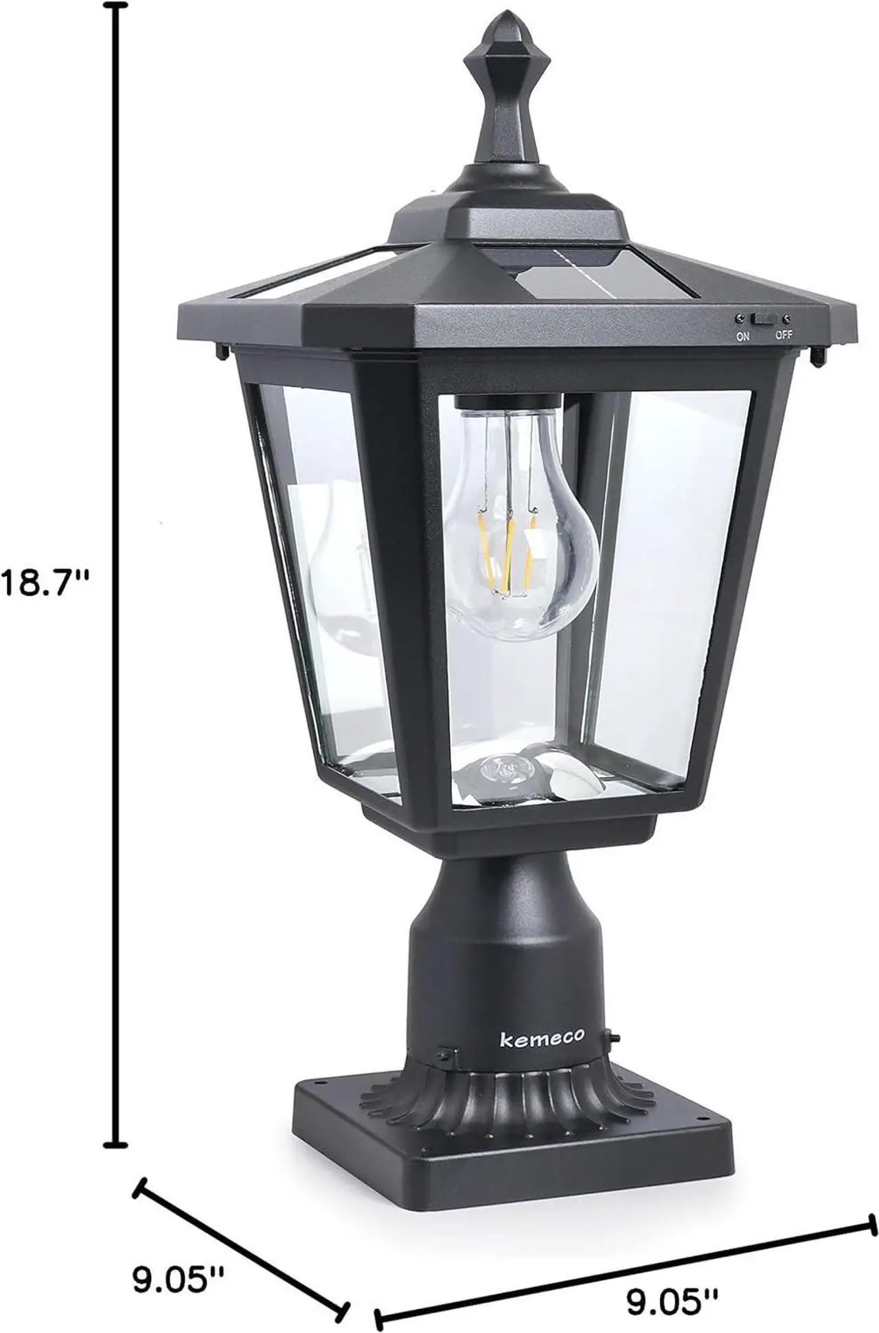 Kemeco Solar Post Light ST4319Q - Thumbnail 4