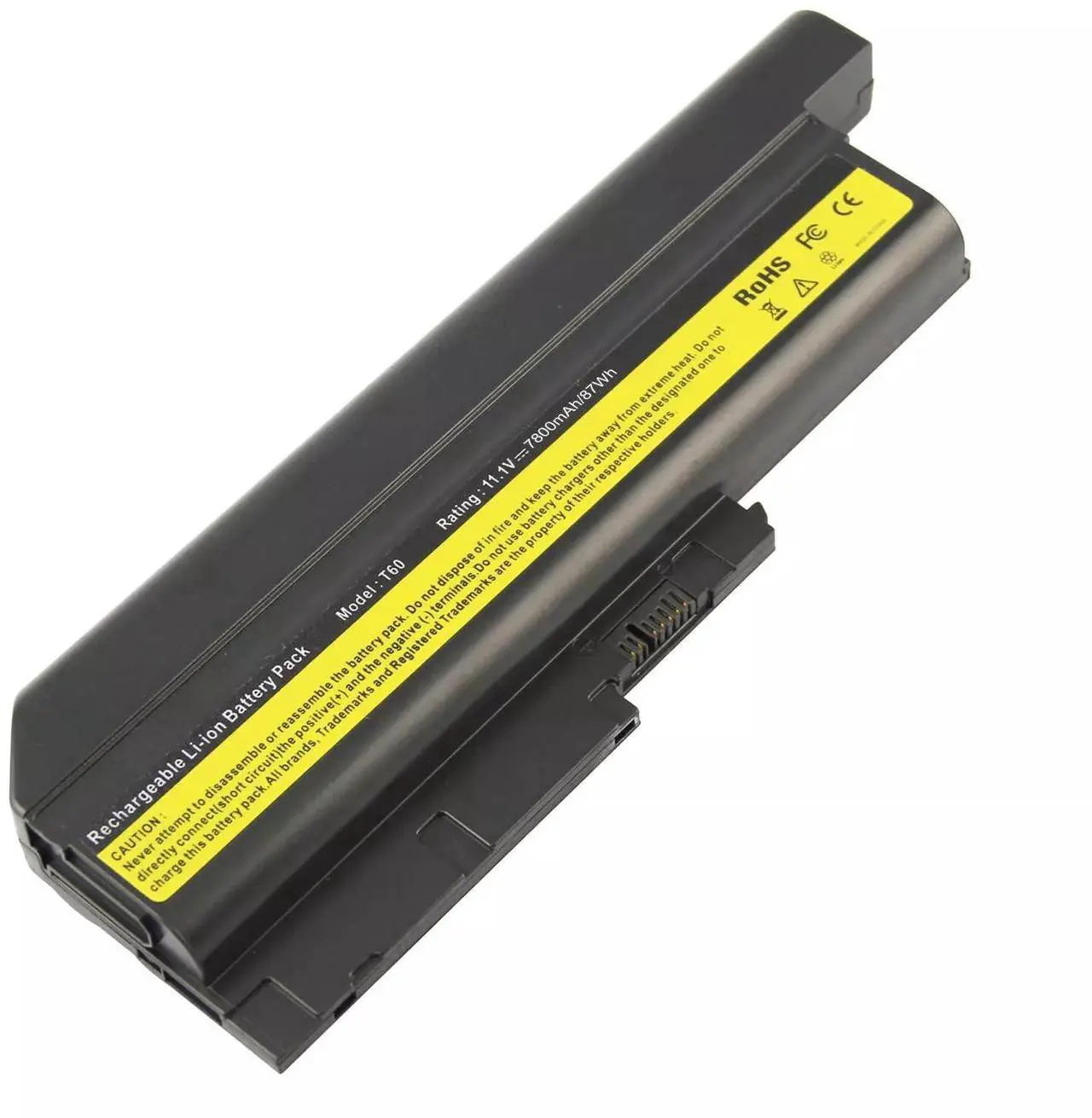 Main image of Tronovia 9 Cell 7800mAh Battery for IBM Lenovo ThinkPad T61 T61p T60 R61 R61i R60 T500 W500