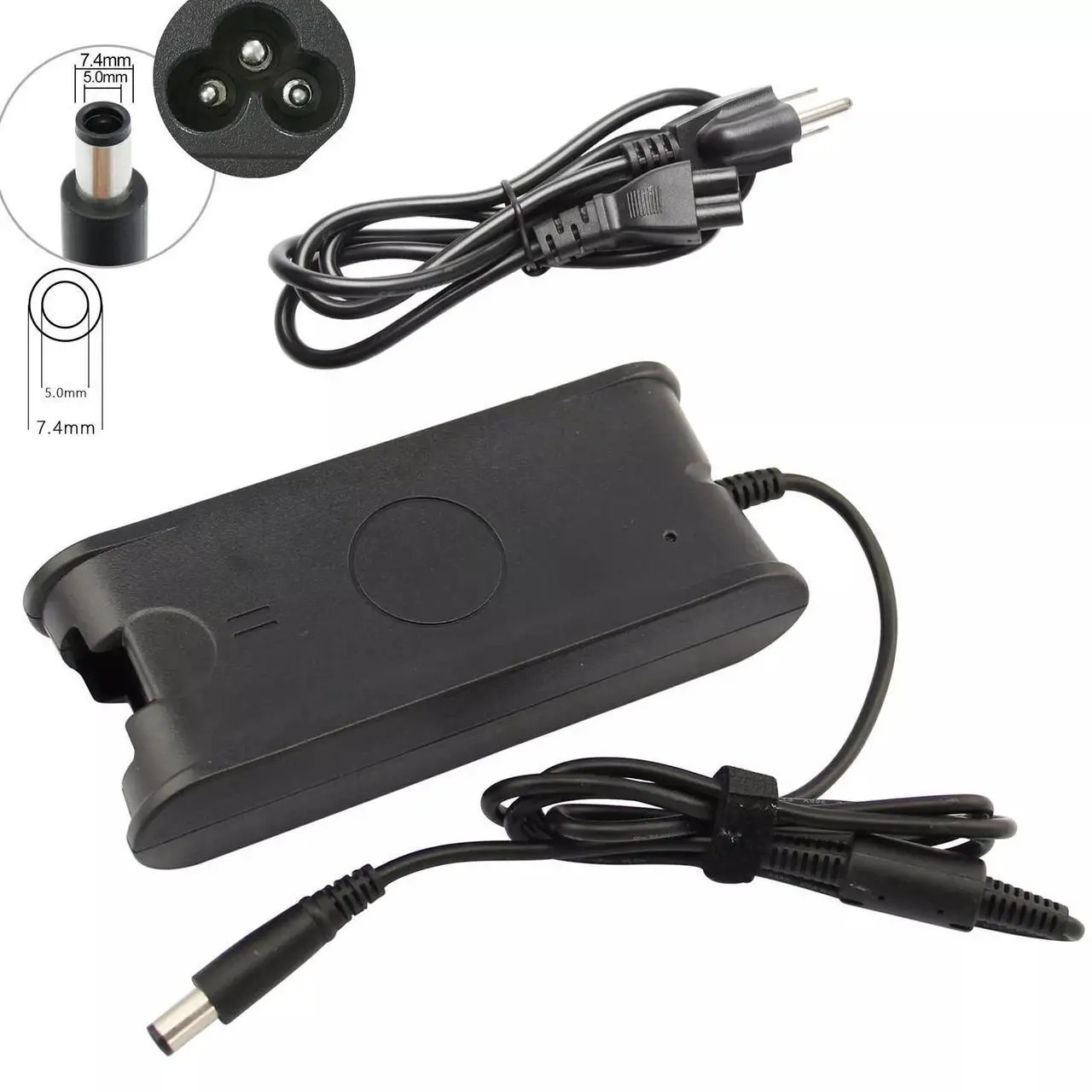Main image of Tronovia 65W AC Adapter Charger Power Cord for Dell Latitude E5570 E5270 5480 7280 3380