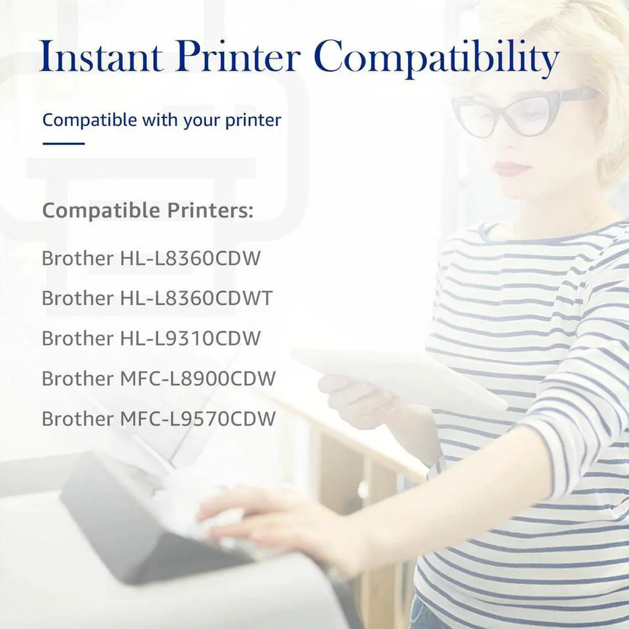 Main image of Tronovia 1x Black 1x Cyan 1x Yellow 1x Magenta Compatible TN436 433 Toner Cartridges For Brother HL-L8360CDWT L9310CDW