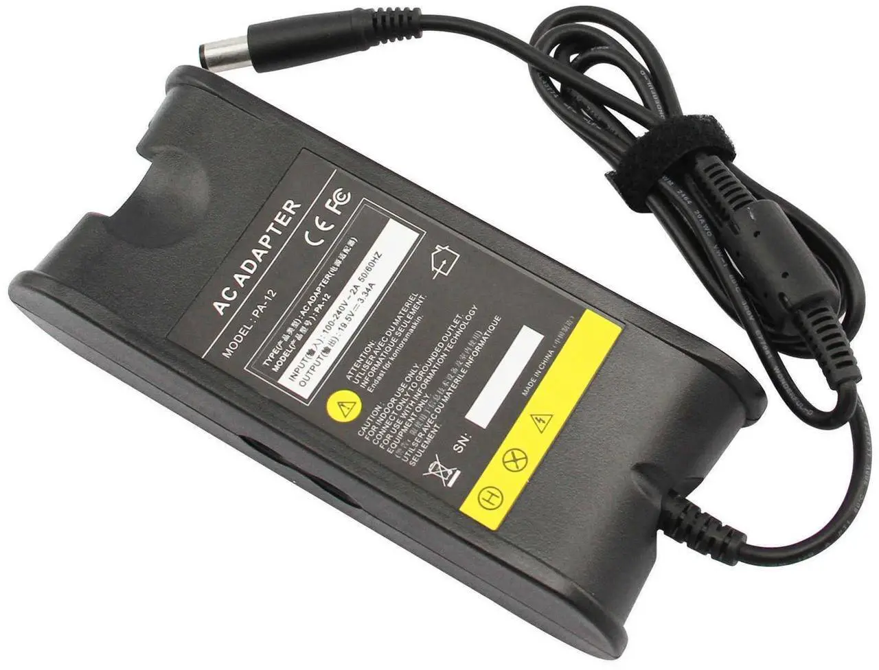 Alt view image 3 of 5 - Tronovia Adapter Charger For Dell Inspiron 1525 1526 1545 PA-12 Family Power Supply Cord