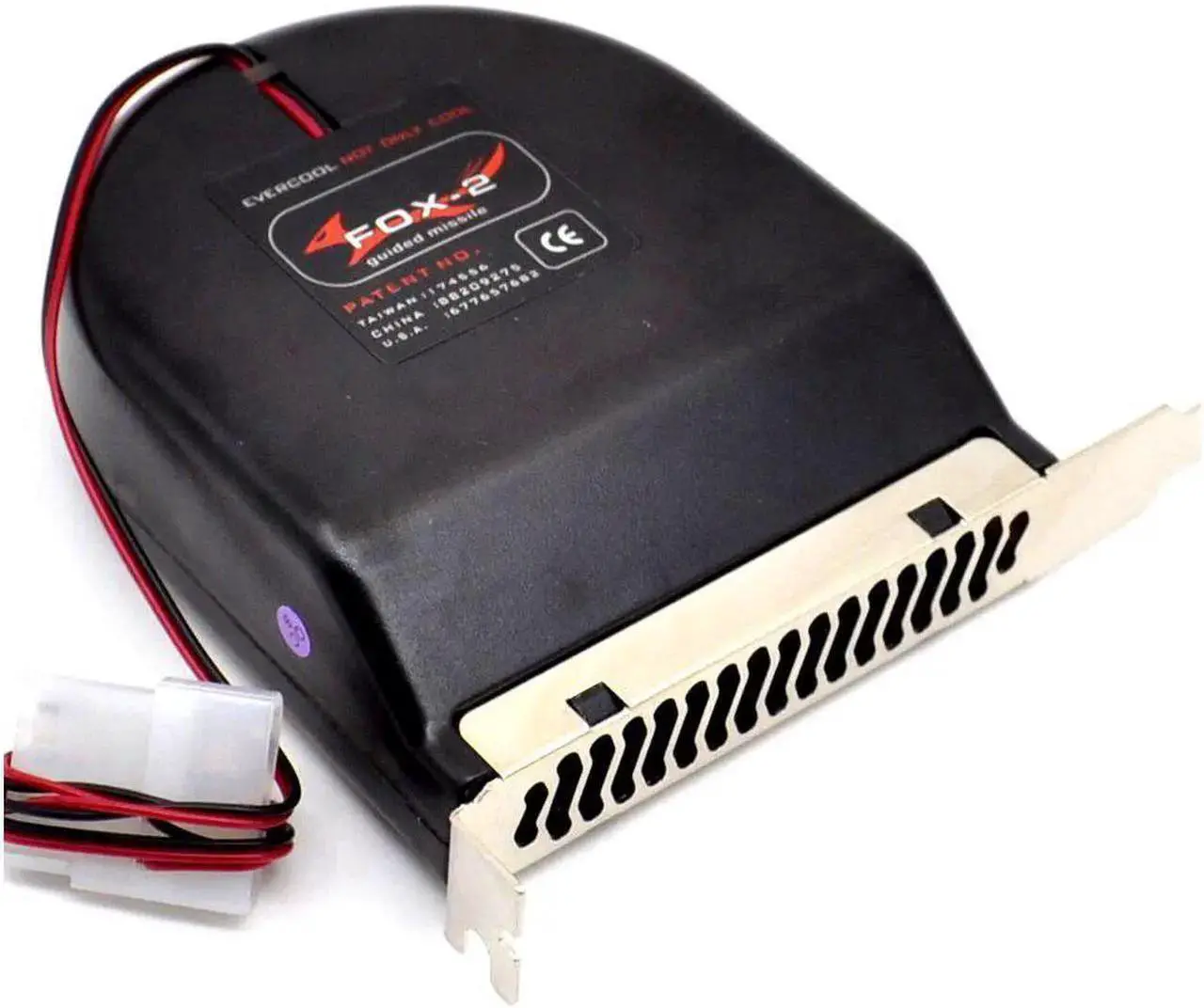Alt view image 2 of 3 - FOX-2 Chassis Fan chassis exhaust fan chassis cooling fan \/ PCI bit fan