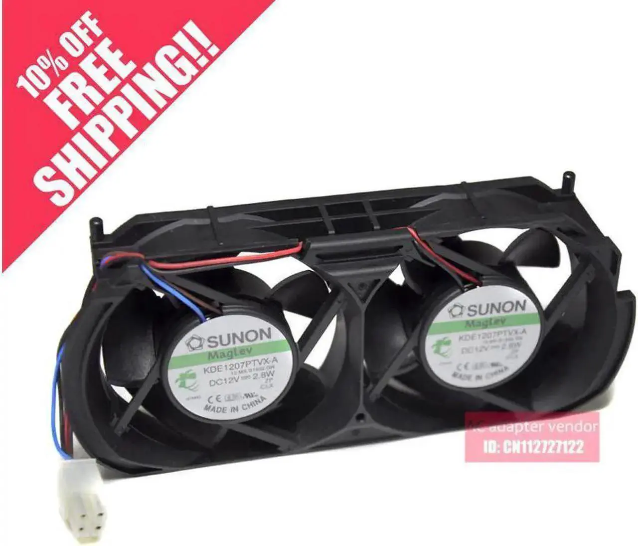 Main image of The new built-in fan FOR XBOX360 thick machine gaming chassis enhanced dual-fan cooling fan